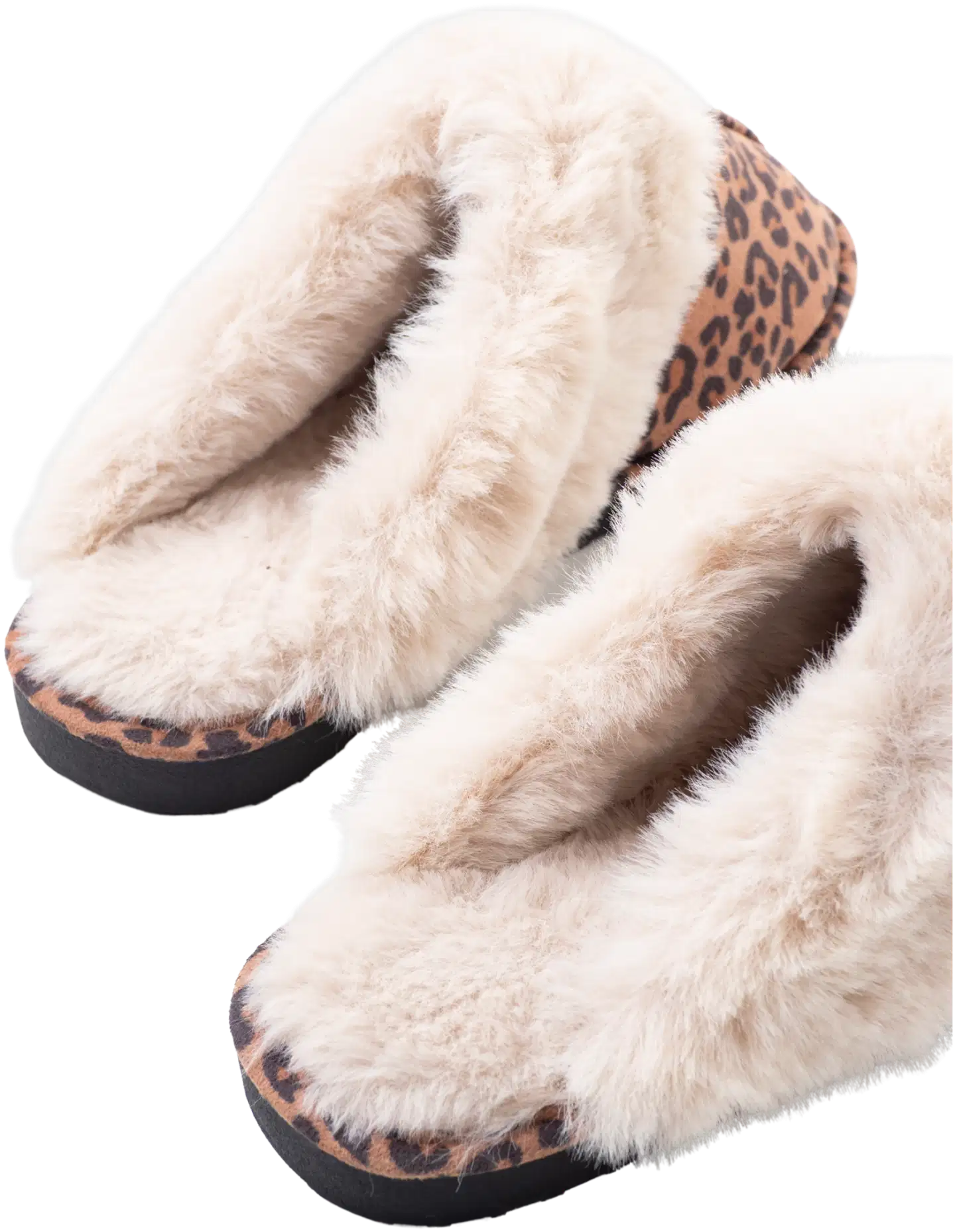 TEX naisten leoparditohvelit I289262 - BROWN - 4