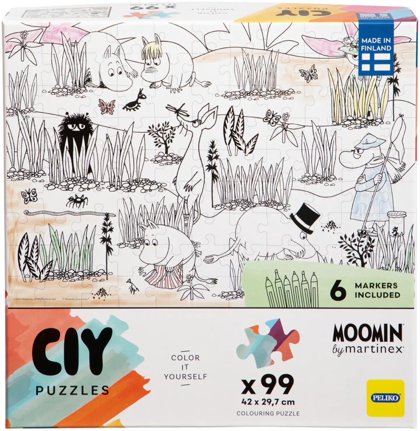 Peliko Muumi palapeli CIY 99 palaa tussit - 6