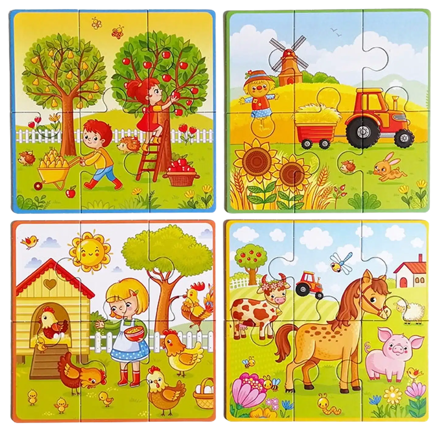 Tactic Palapeli My First Puzzle On the Farm 4 x 6 palan palapeliä - 2