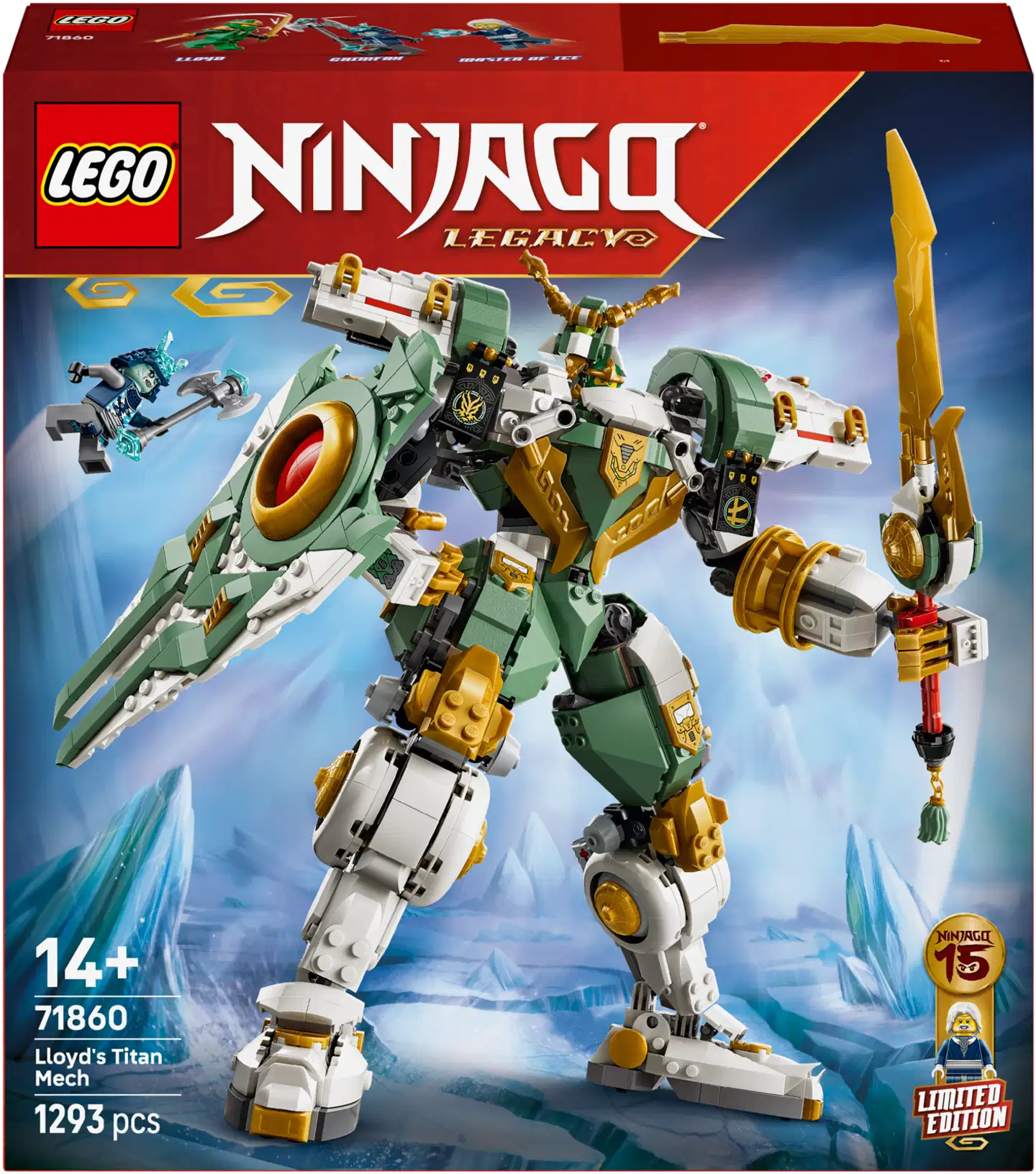 LEGO® Ninjago 71860 Lloydin titaanirobotti – 15-vuotisjuhlamalli - 3