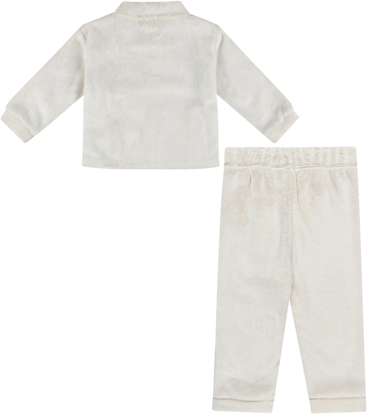 TEX BABY vauvojen fleece-setti Kissa - BEIGE CHINE LIGHT - 2