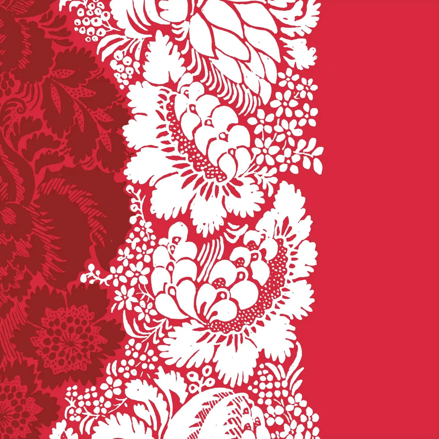 Marimekko Ananas punainen lautasliina 20kpl/33cm