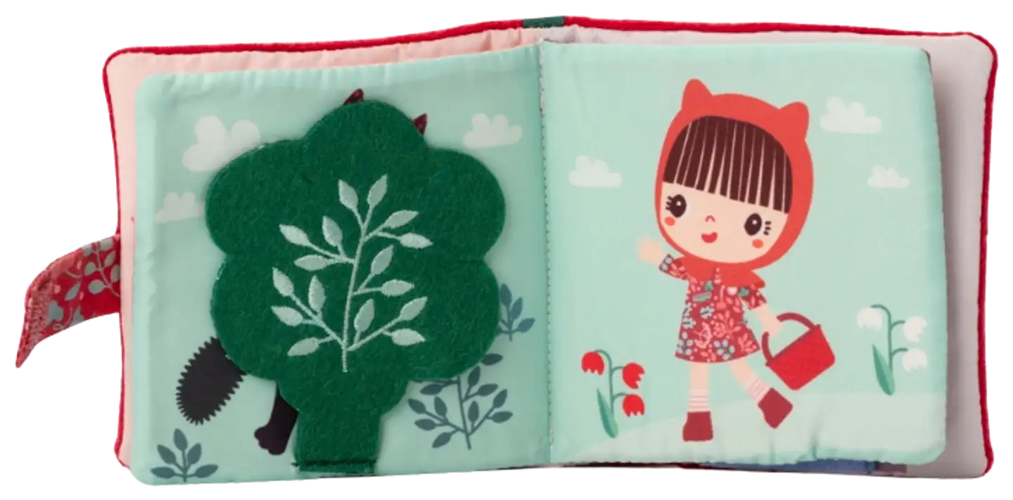 Lilliputiens pehmokirja purulelulla Punahilkka - 4