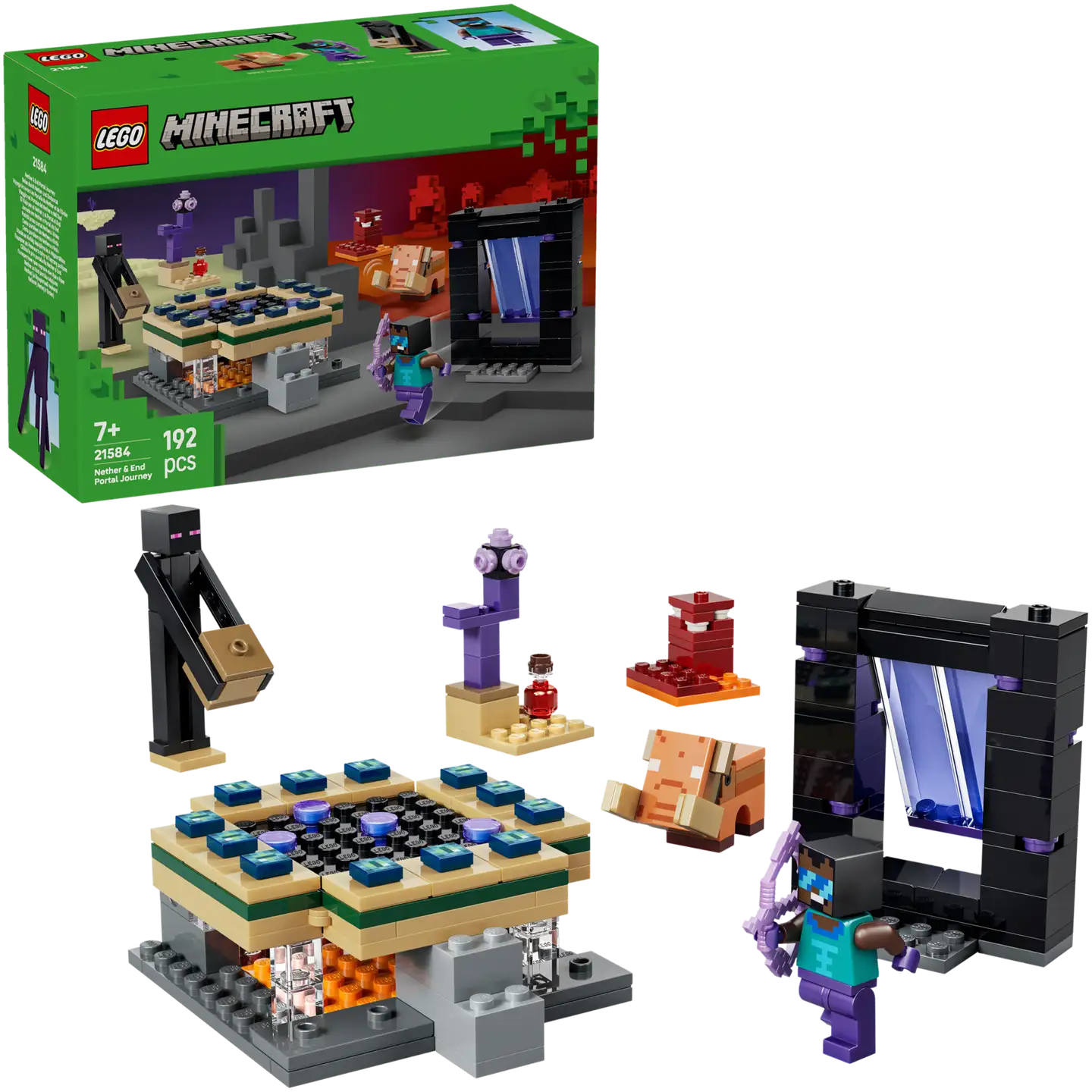 LEGO® Minecraft 21584 Matka Hornaportaaliin ja Ääriportaaliin - 1