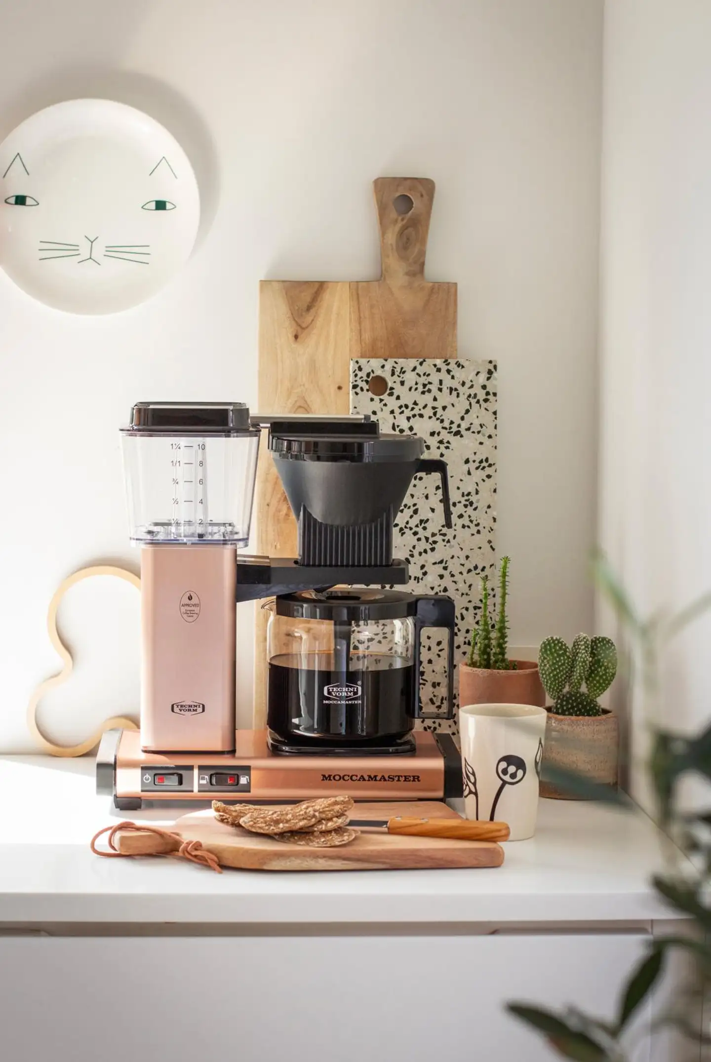 Moccamaster suodatinkahvinkeitin Optio Rose Gold - 2