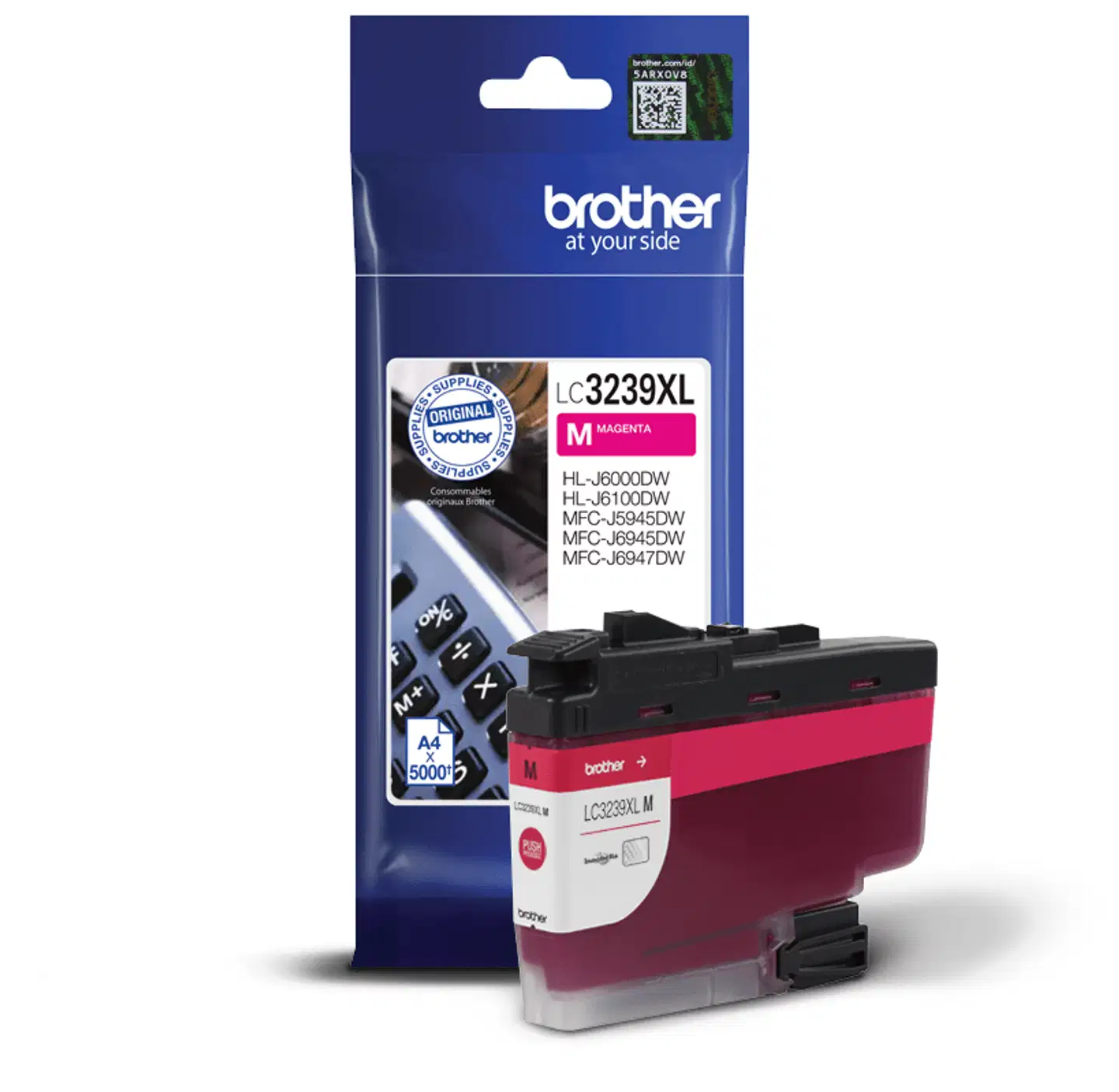 Brother mustepatruuna LC3239XLM magenta - 3