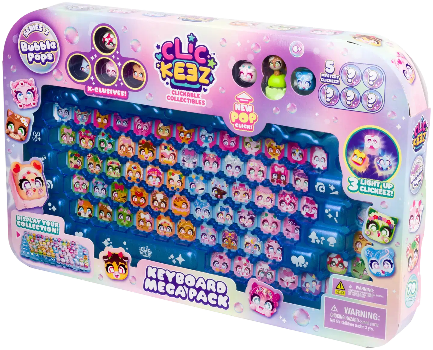 Clickeez Keyboard Mega Pack fidgetleikkisetti - 13