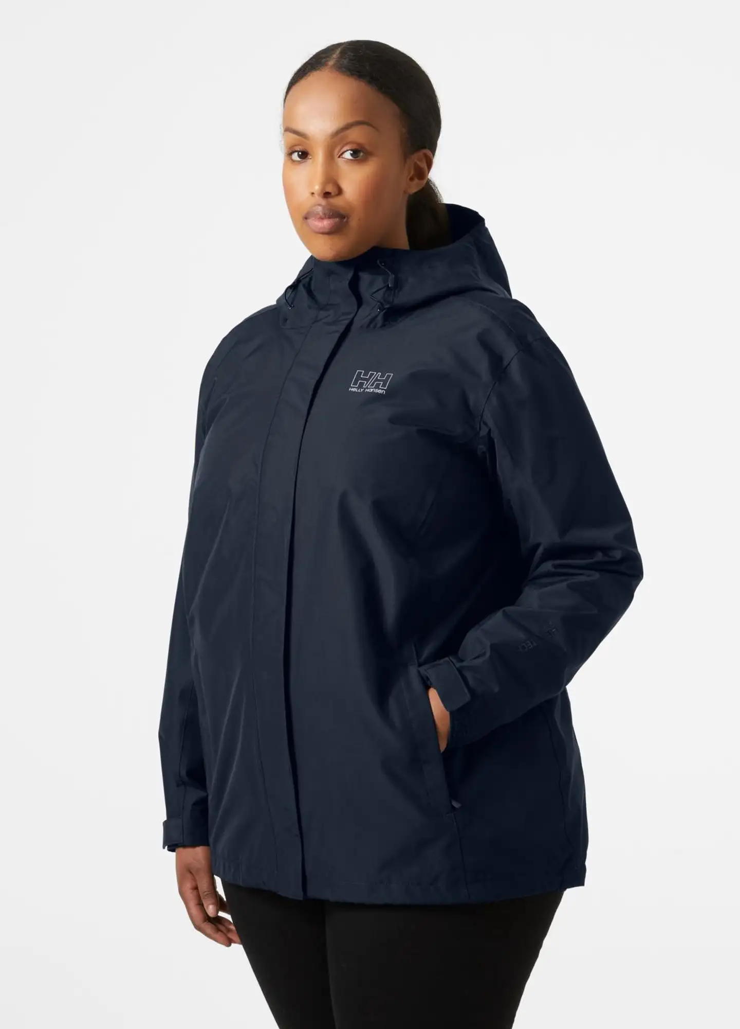 Helly Hansen naisten PLUS mittainen kuoritakki W Seven J 53947 - Navy - 9