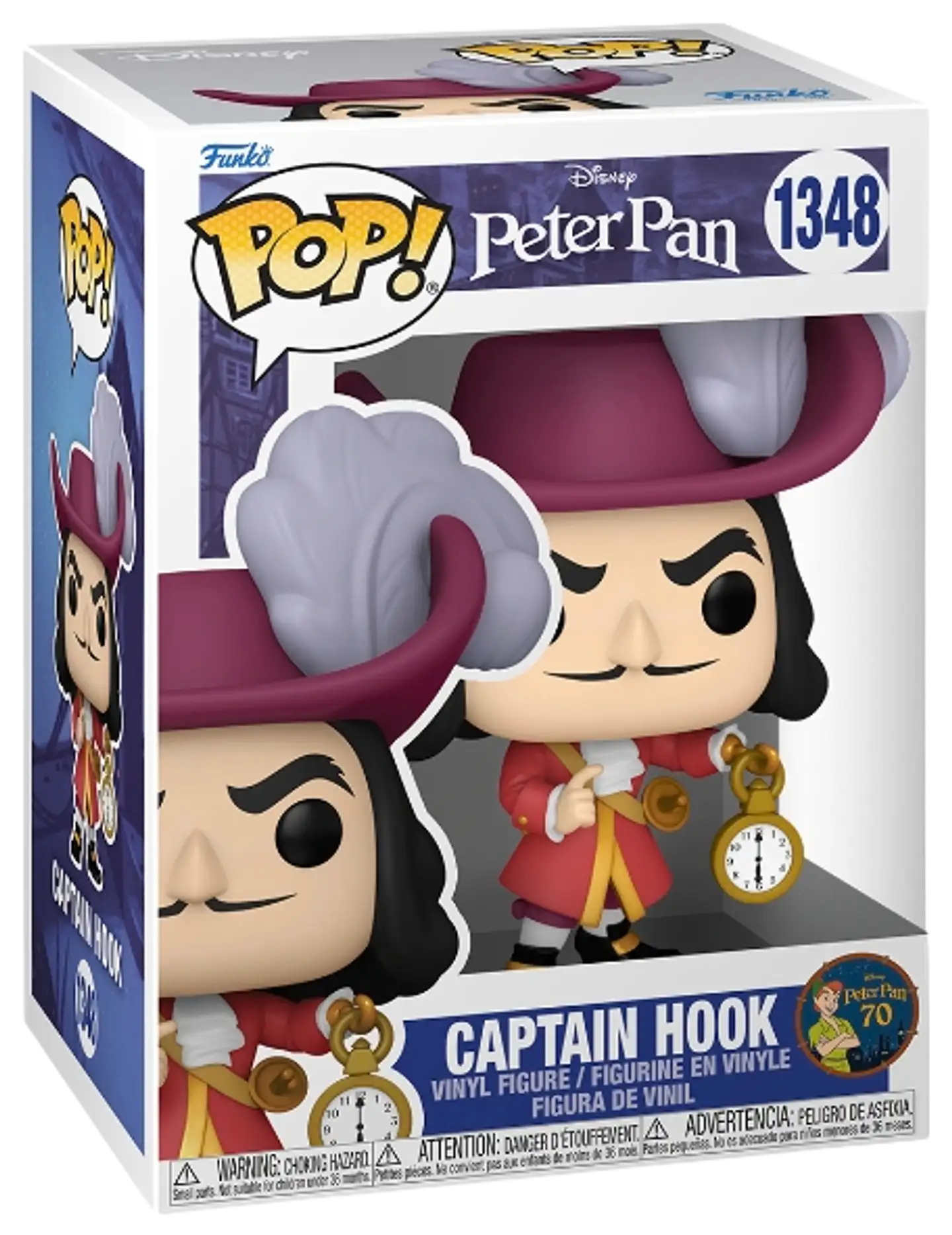 Funko! POP Vinyl Peter Pan Kapteeni Koukku