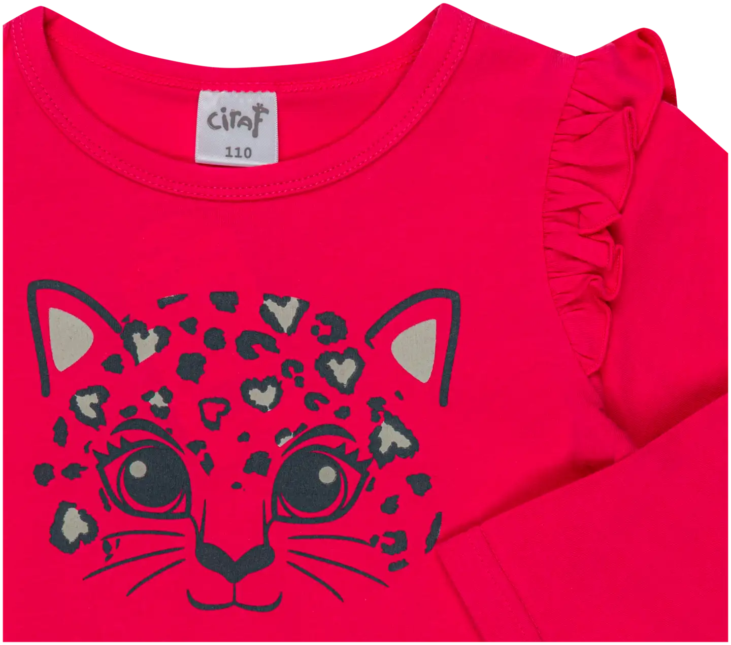 Ciraf lasten trikoopaita 25TC253311 - 18-2043TCx raspberry sorbet - 3