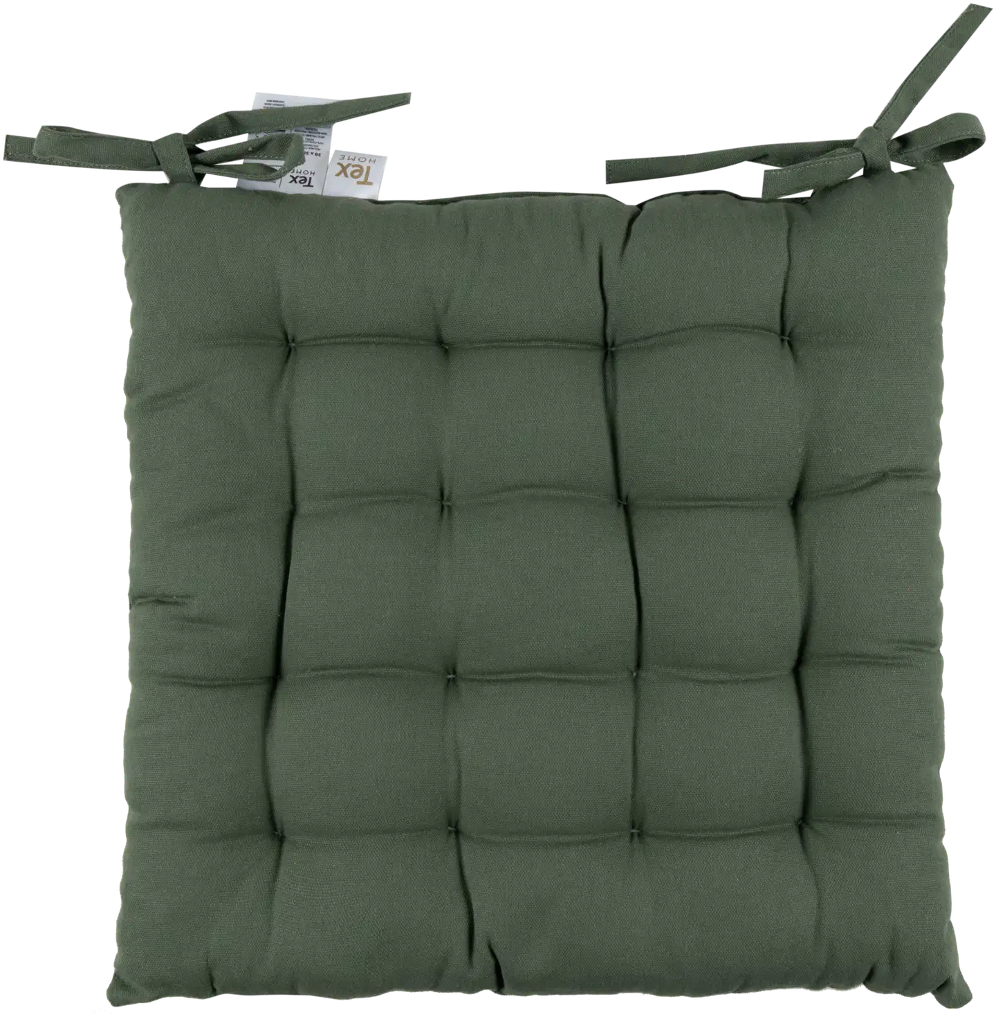 Tex Home istuintyyny Galette 38x38 cm khaki vihreä