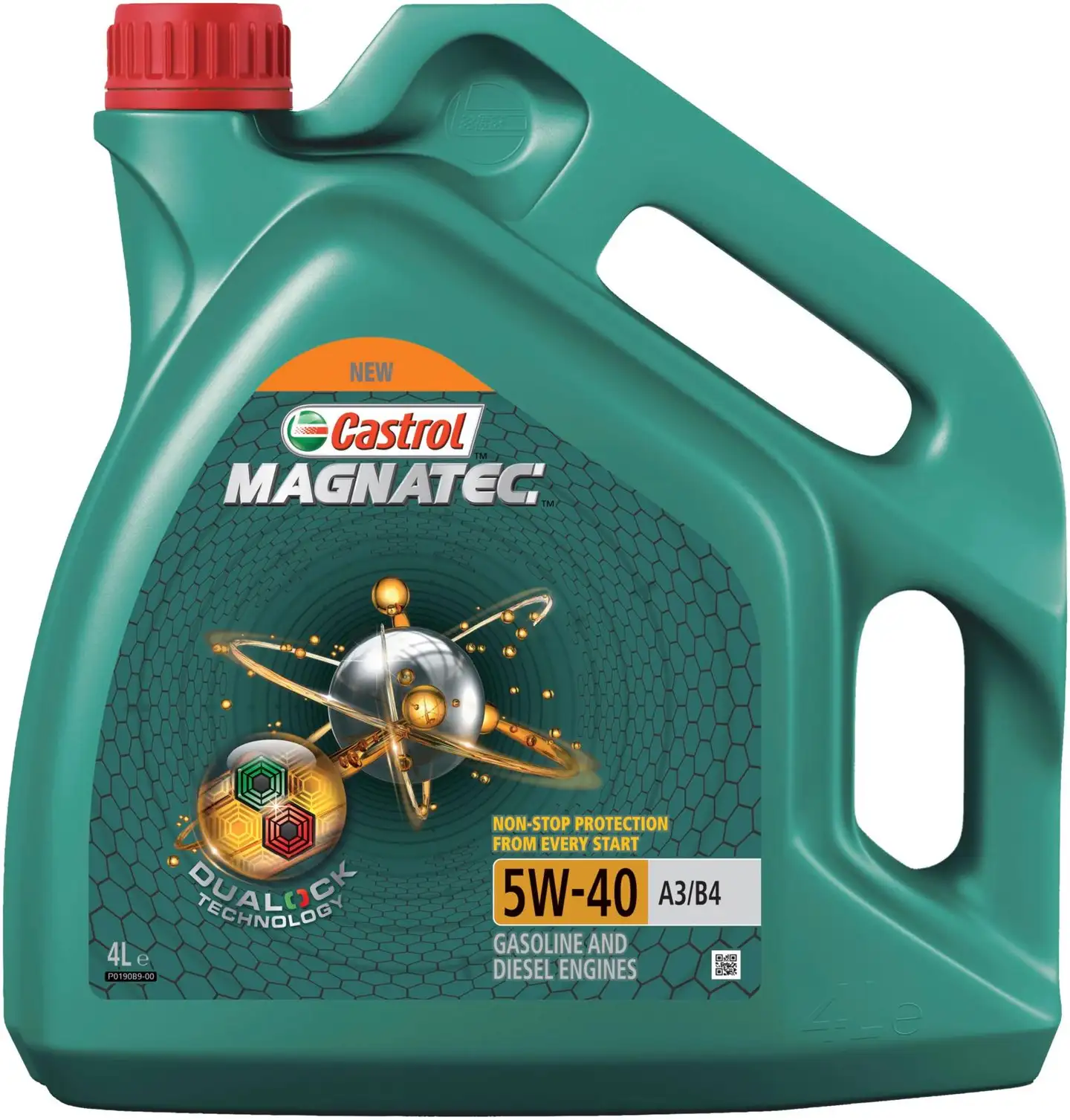 Castrol Magnatec 5W-40 A3/B4 moottoriöljy 4L