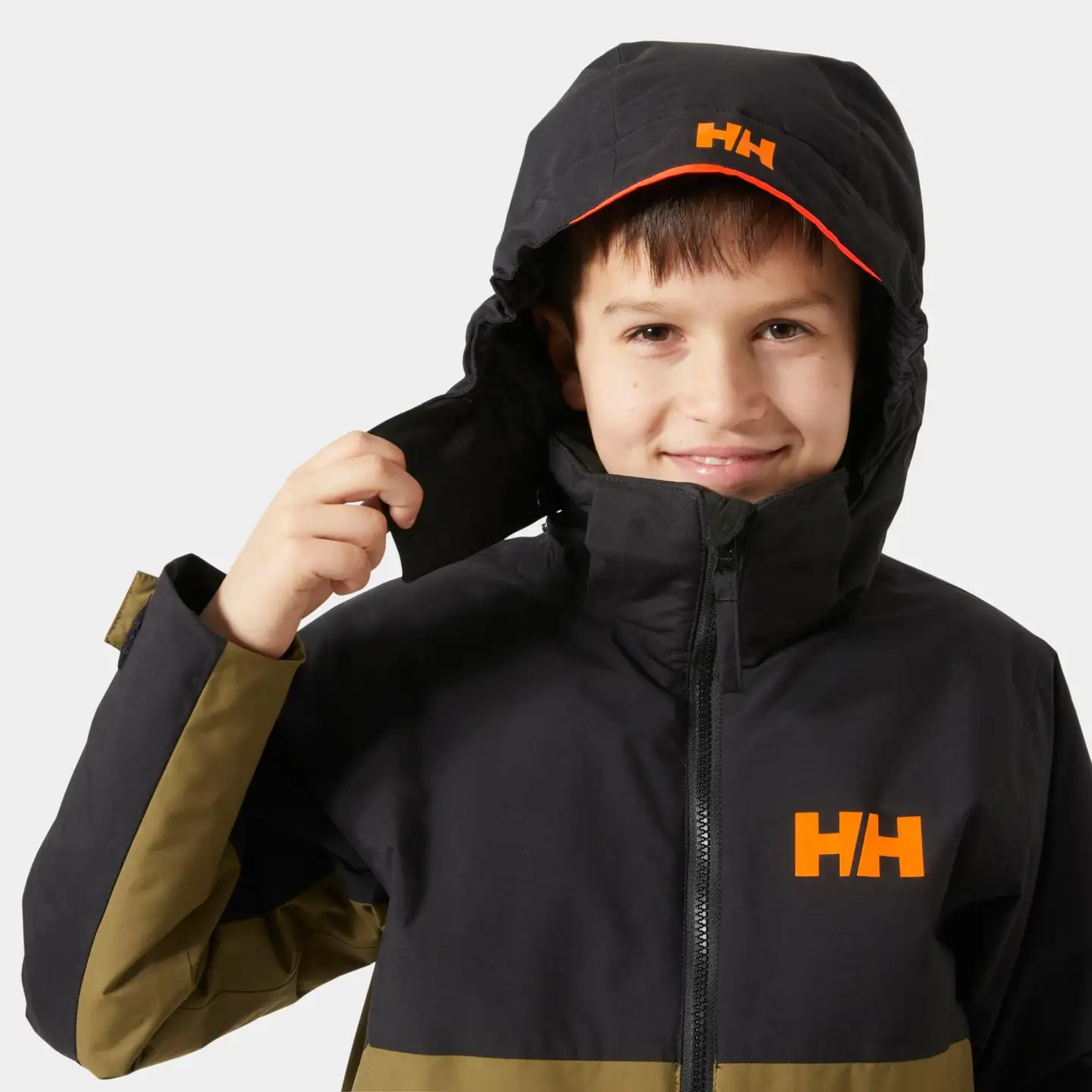 Helly Hansen nuorten tekninen toppatakki Traverse - Sepia - 4