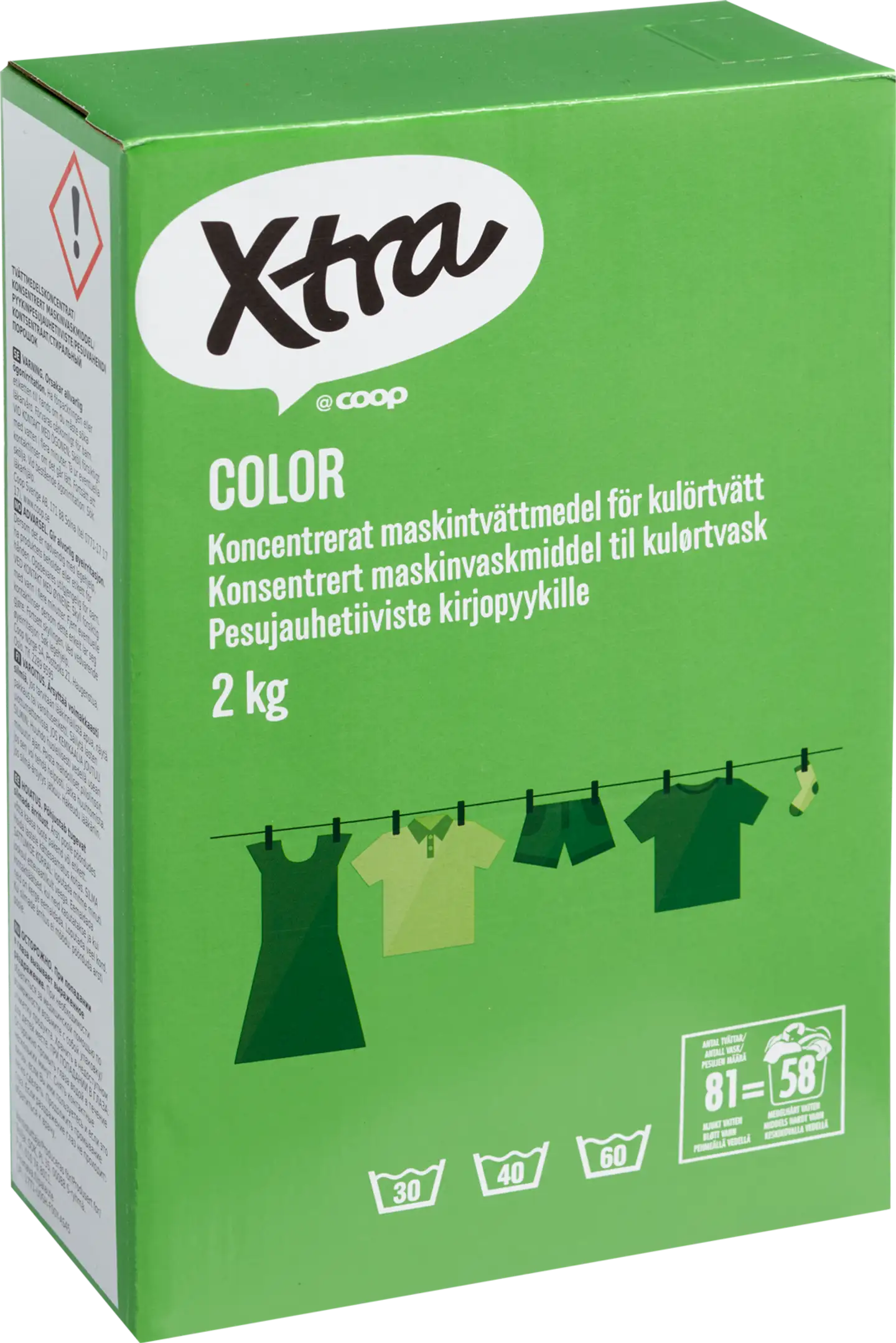 Xtra Color pesujauhetiiviste 2 kg