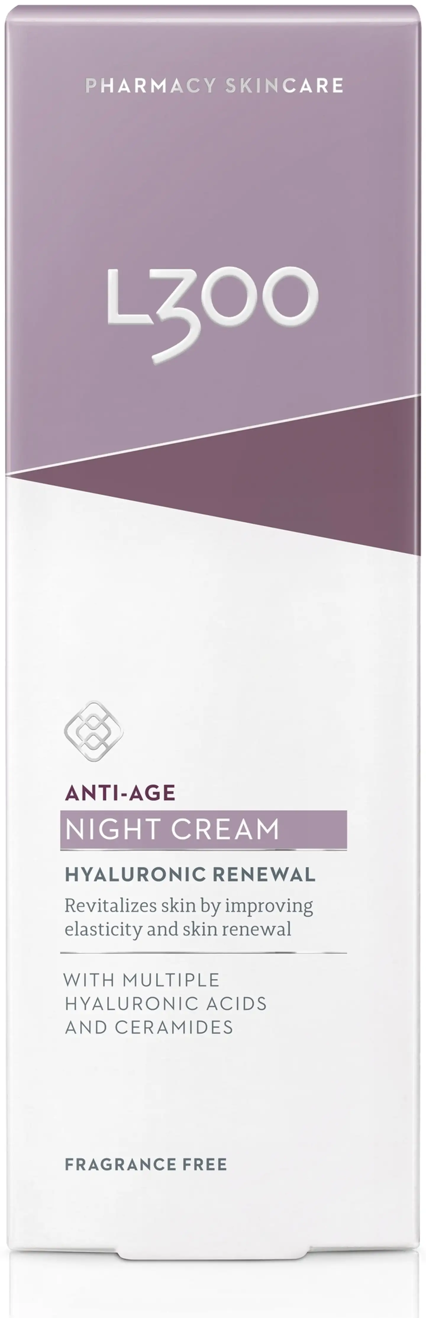 L300 Hyaluronic Renewal Anti-Age Night Cream yövoide 50ml