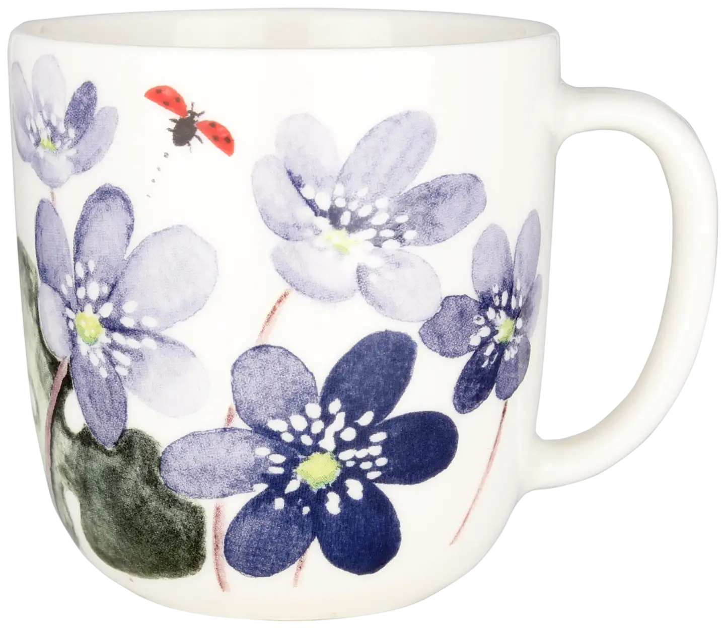 Kultakeramiikka muki Sinivuokko 3 dl - 1