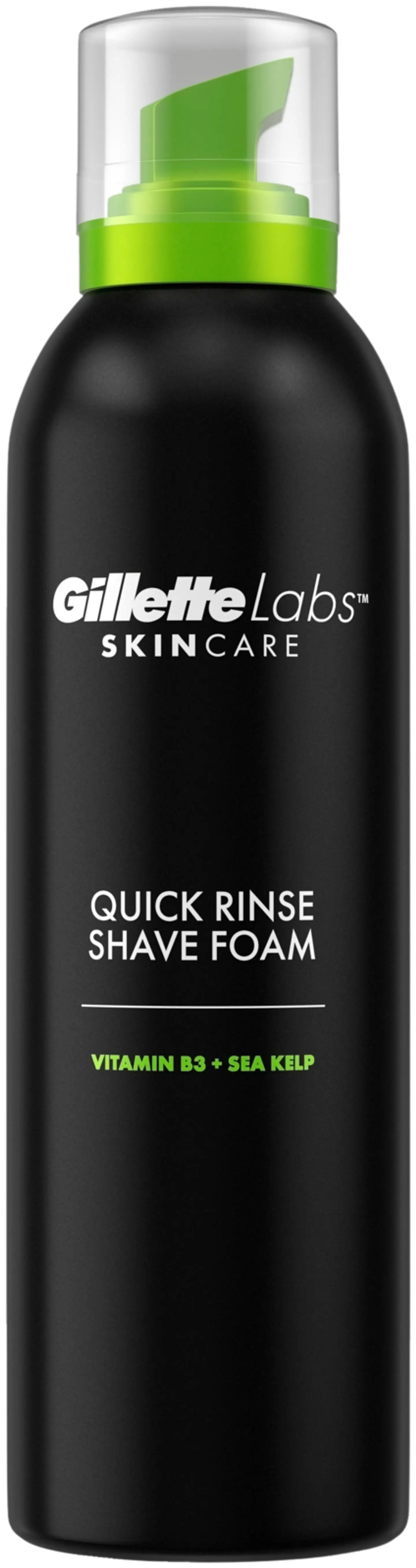 Gillette Labs Quick Rinse Shave Foam 240ml parranajovaahto