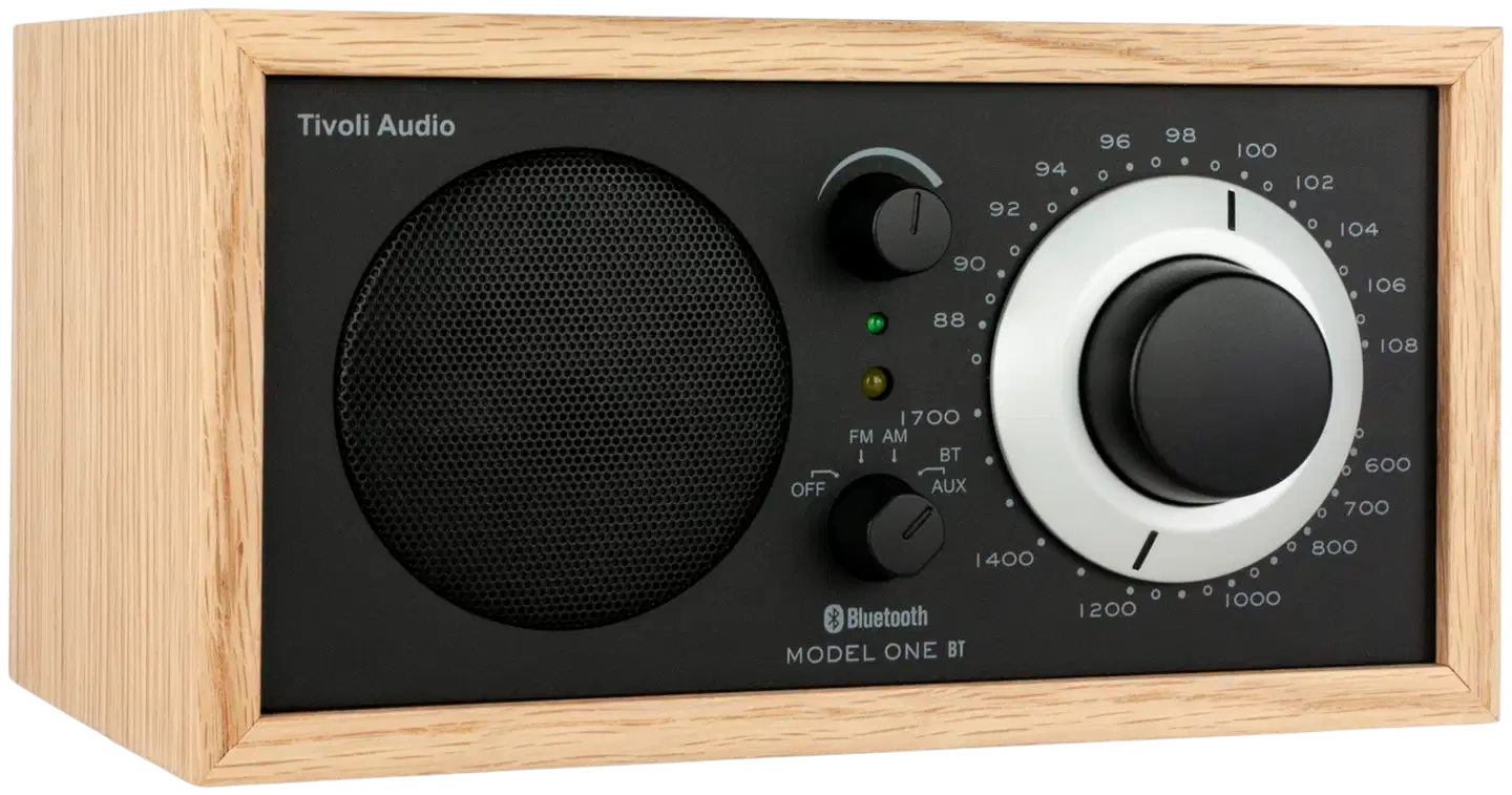 Tivoli Audio Bluetooth-pöytäradio Model One BT tammi/musta - 2