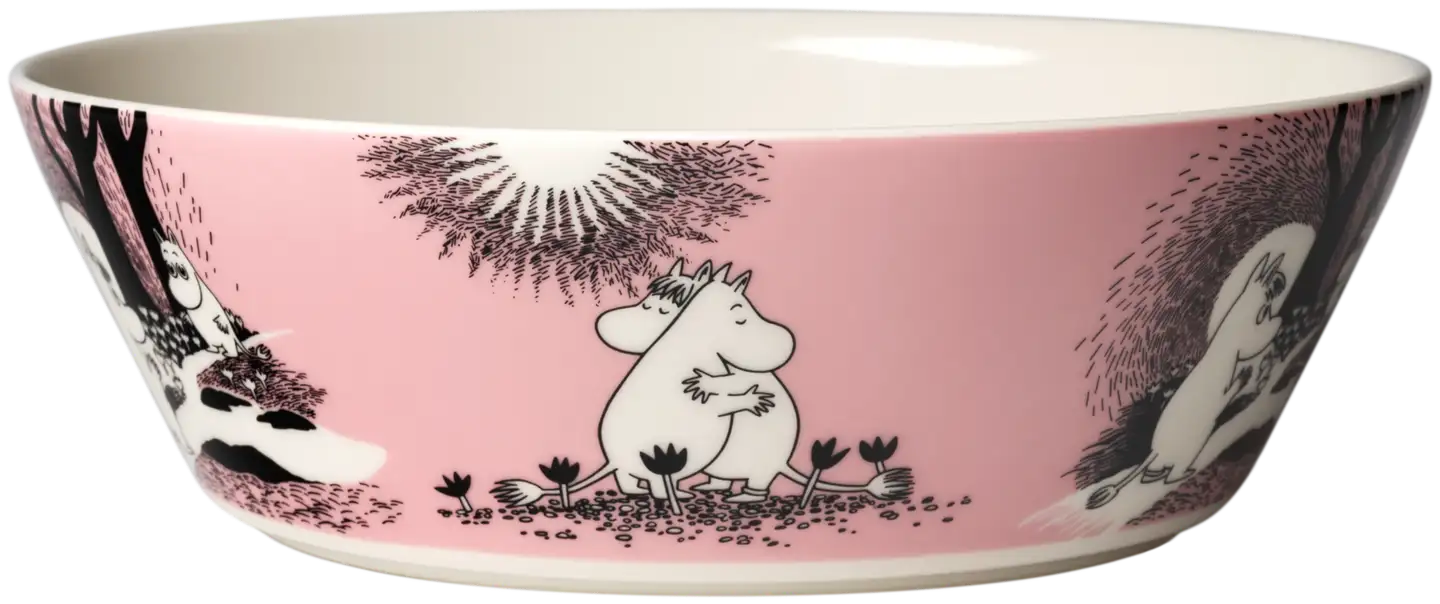 Moomin Arabia Muumi Rakkaus tarjoilukulho 23cm - 1