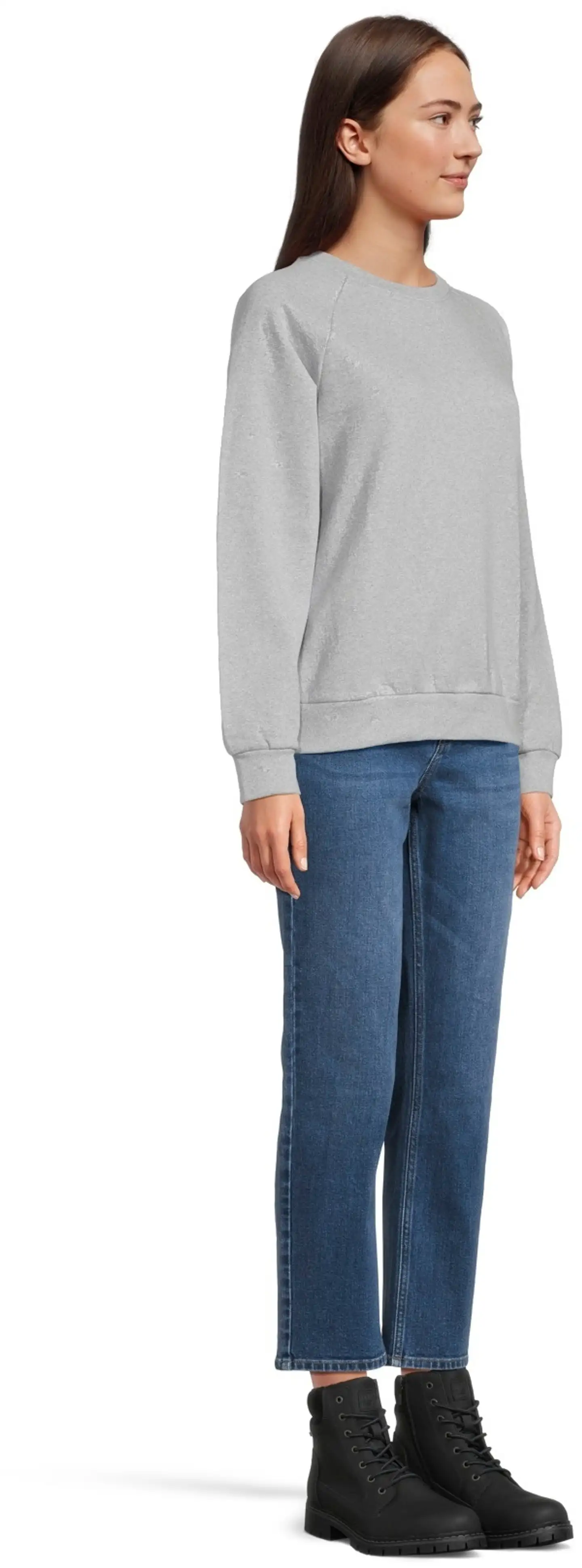 House naisten collegepaita CYCLO® - HTR GREY - 4