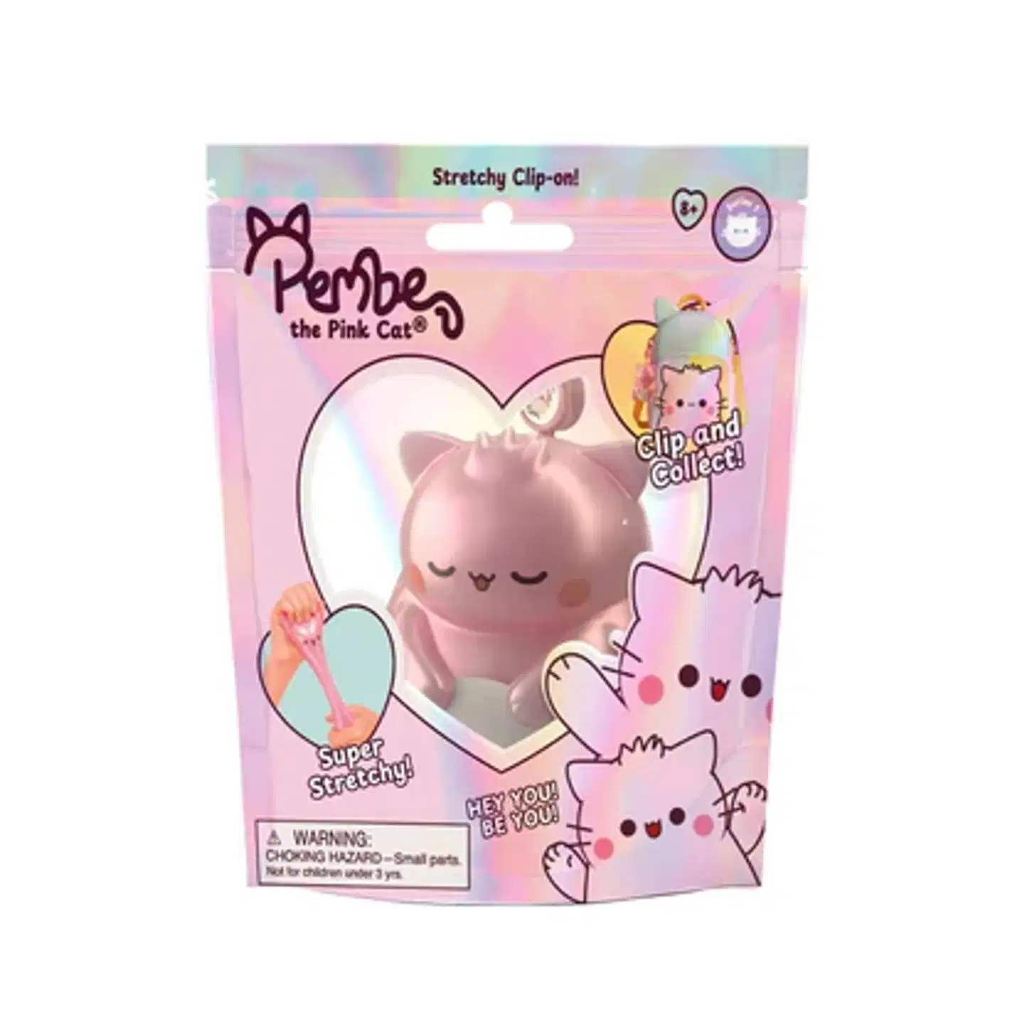 Pempe Squishy 9 cm klipsulla - 2