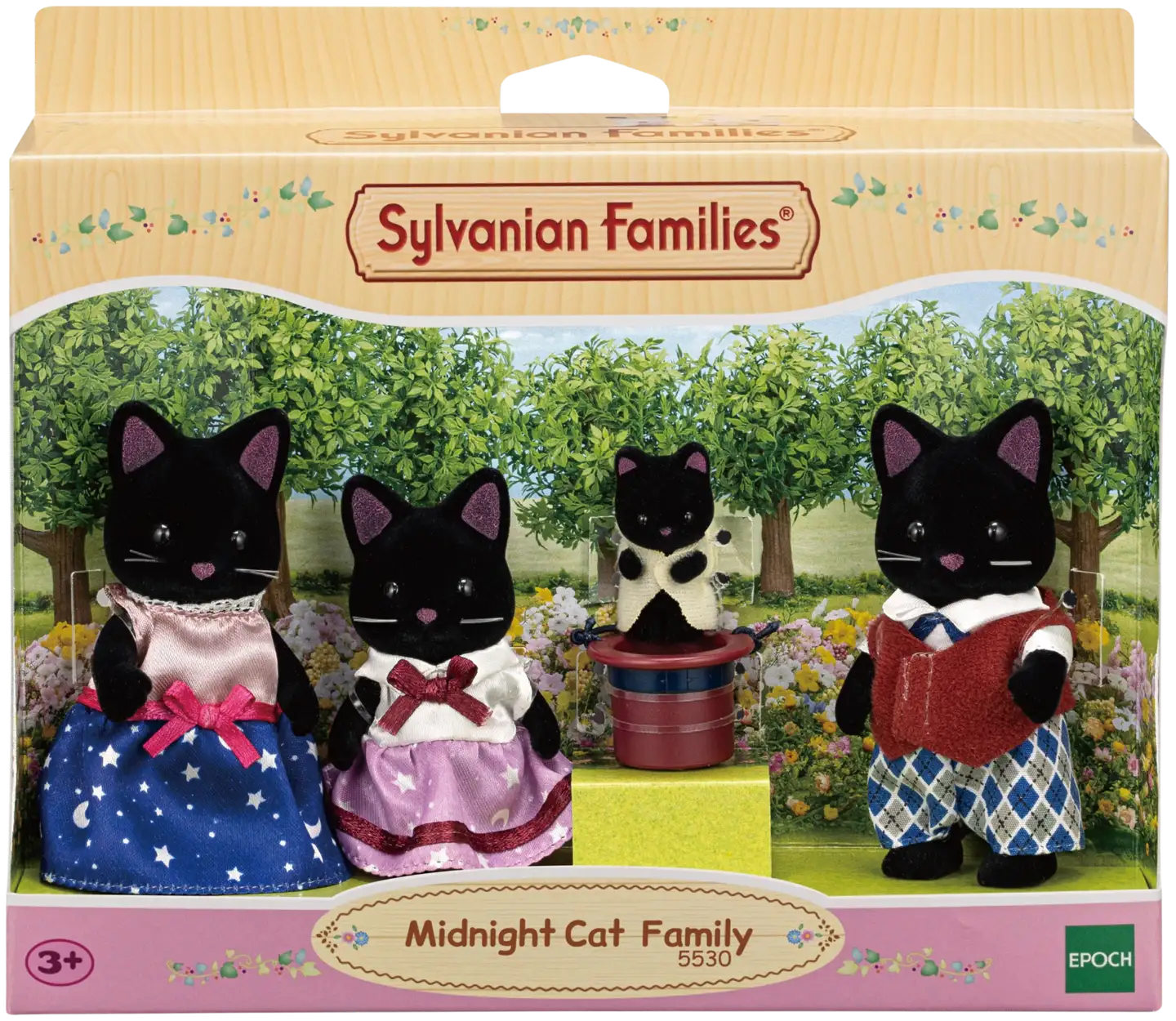 Sylvanian Families Musta kissaperhe - 1