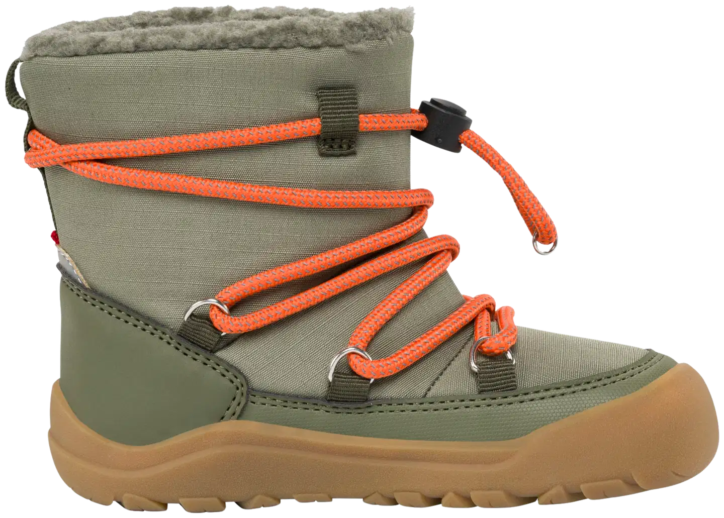 Viking lasten WP talvikengät Birch Barefoot - Olive - 3