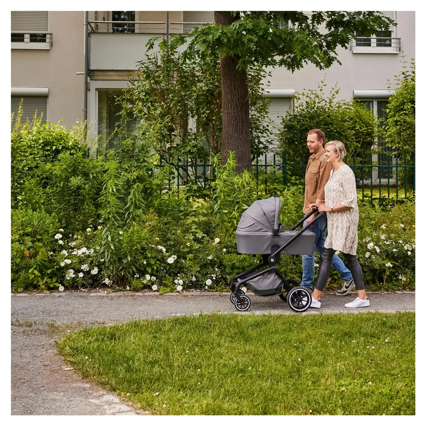 Hauck yhdistelmävaunut Move N Care Set 0-22 kg tummanharmaa - 33