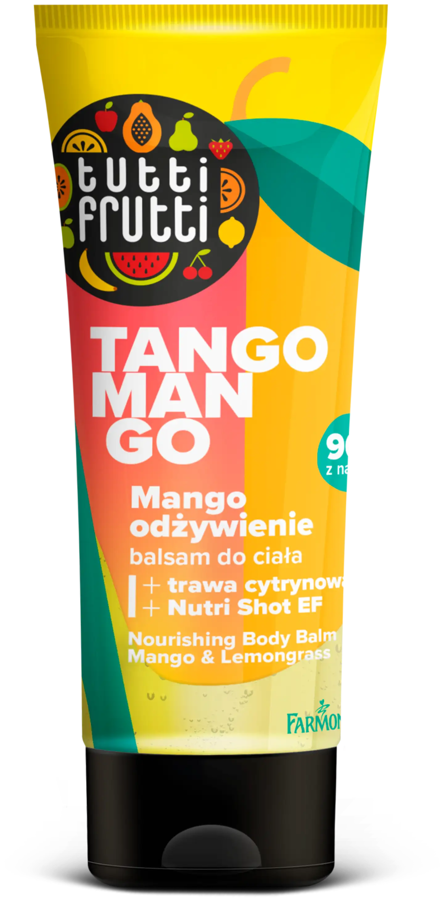 Tutti Frutti ravitseva vartalovoide Mango ja sitruunaruoho 200 ml