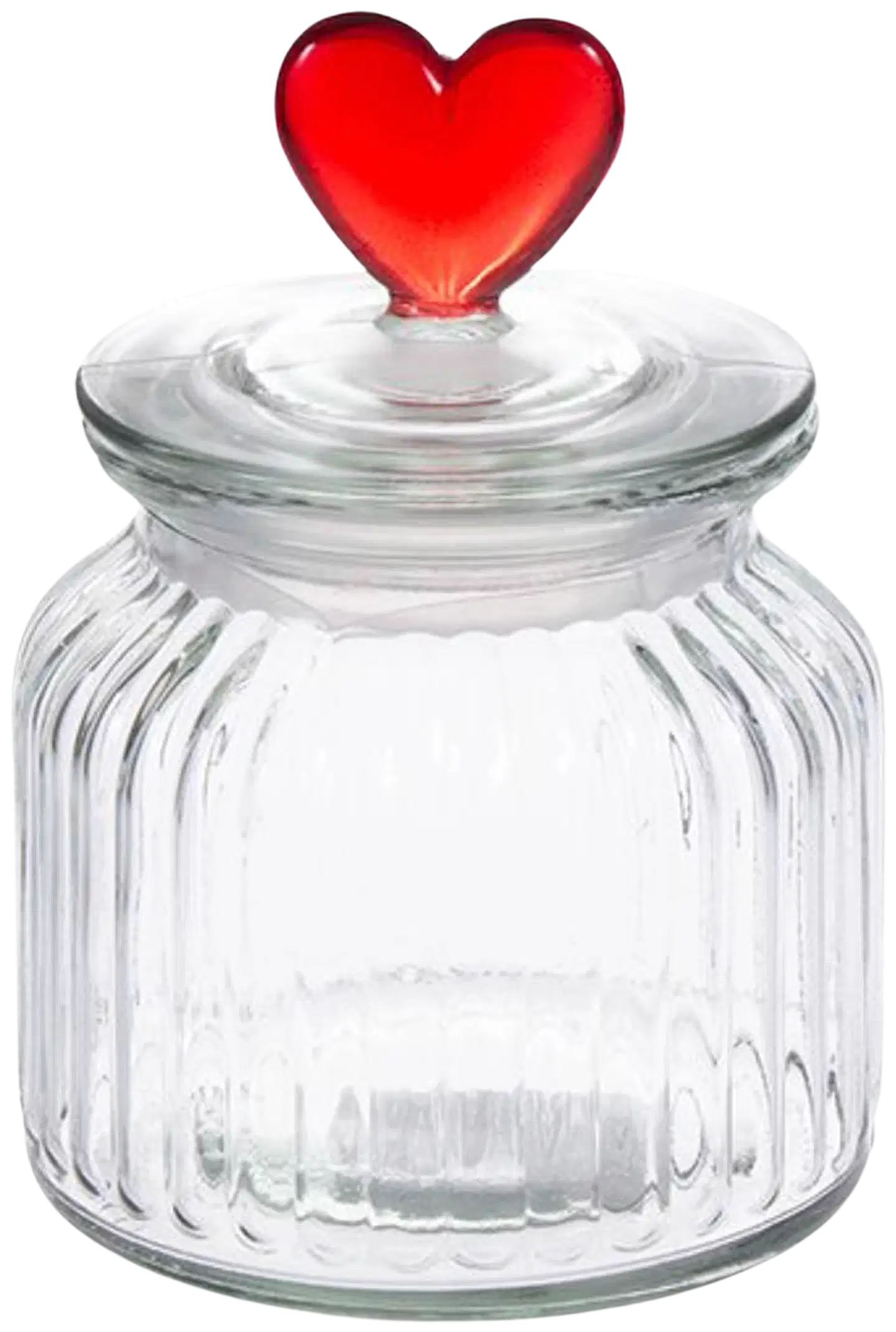 AmandaB lasipurkki Heart 11 x 15,5 cm