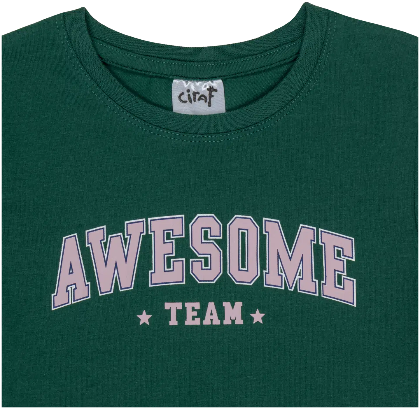 Ciraf lasten t-paita 25TC261115 - Pineneedle 19-5920 Tcx - 3