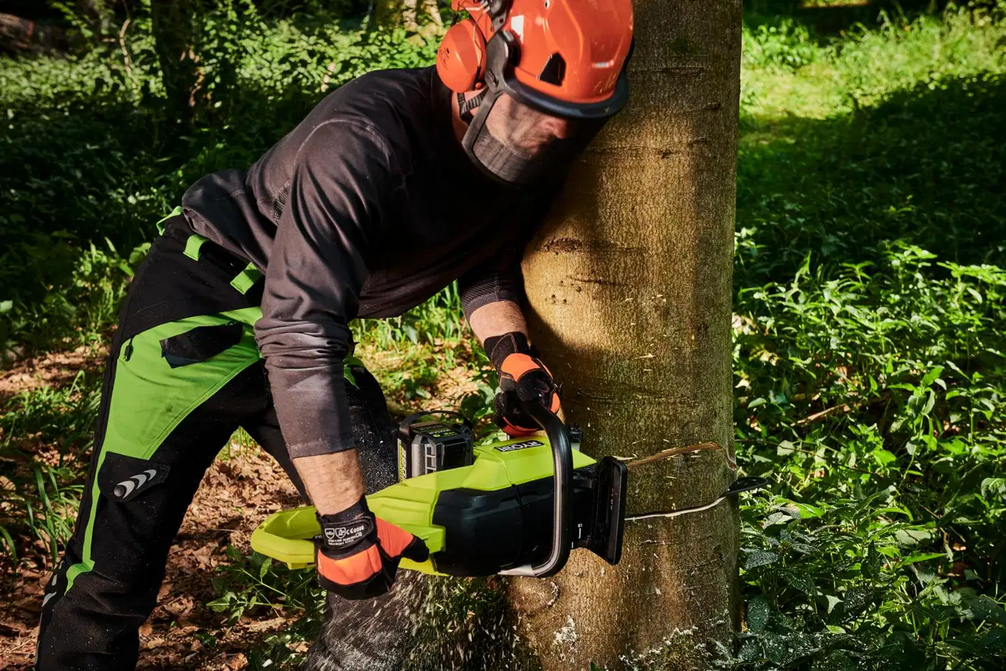 Ryobi 36V akkuketjusaha 40 cm, optimoitu EDGE-akuille RY36CSX40D-0 - 6