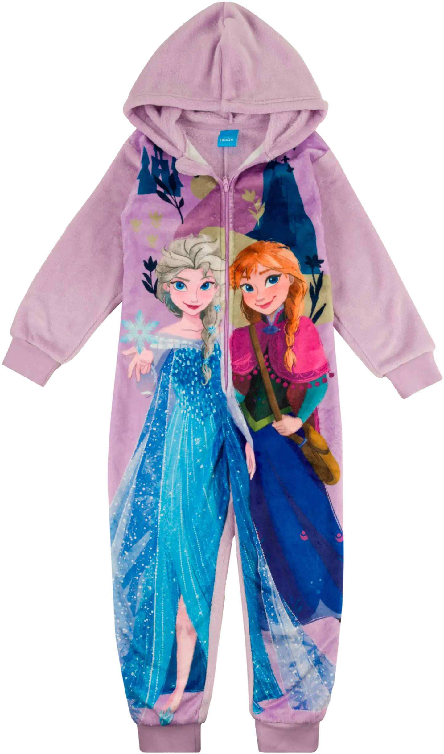 Lasten collegehaalari Frozen - Purple - 1