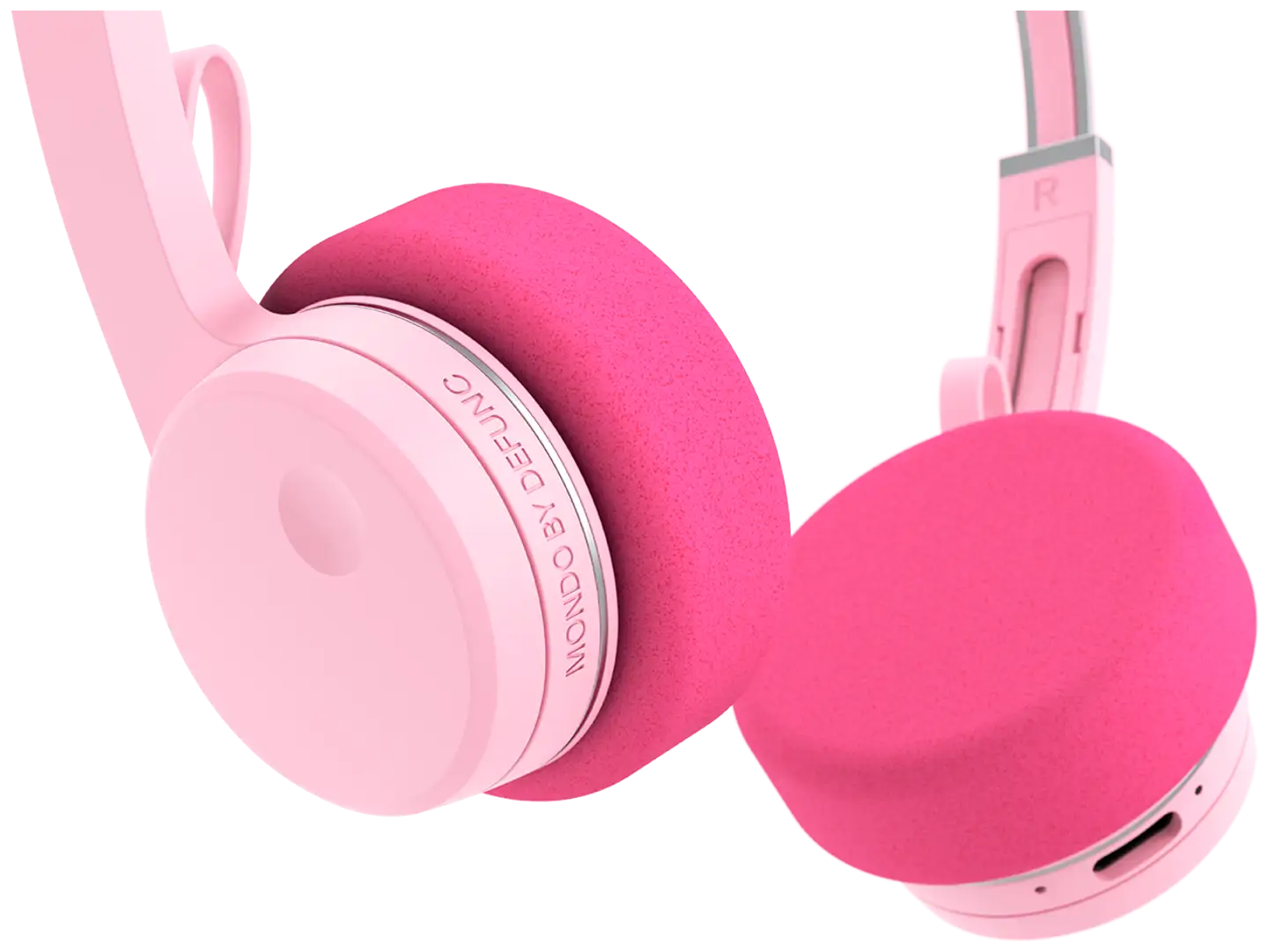 Mondo Bluetooth sankakuulokkeet Freestyle pinkki - 2