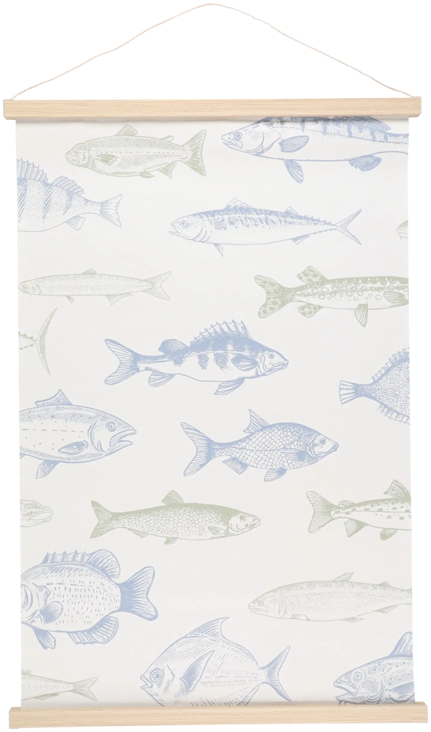 4Living Taulu Kakemono Ahti kalat