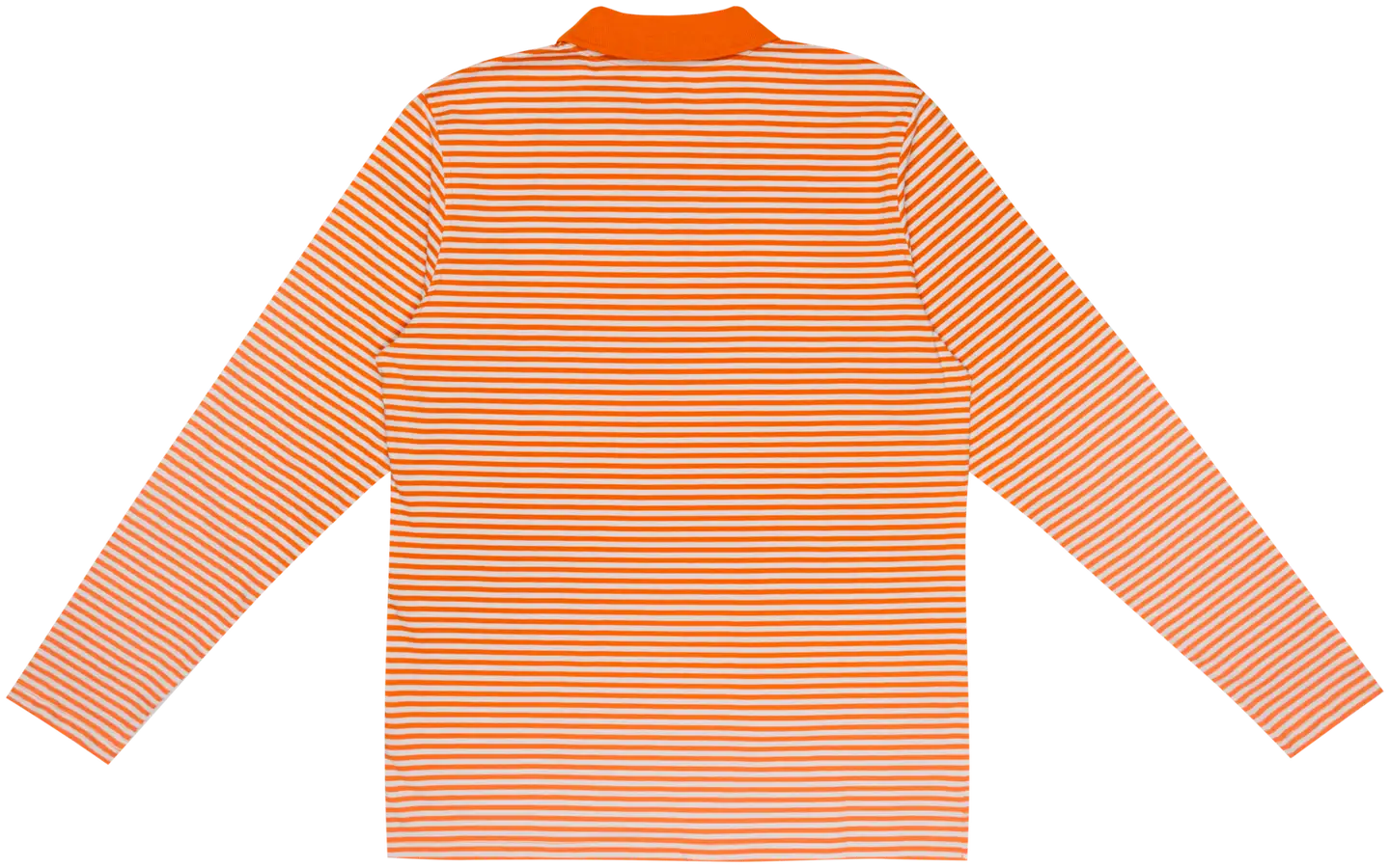 House miesten raidallinen rugby-paita 195H042504 - Orange/white - 2