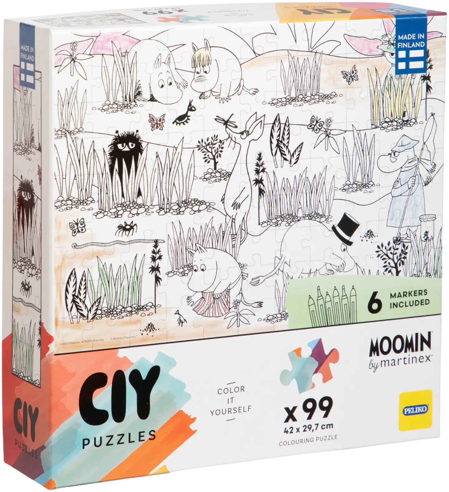 Peliko Muumi palapeli CIY 99 palaa tussit - 5