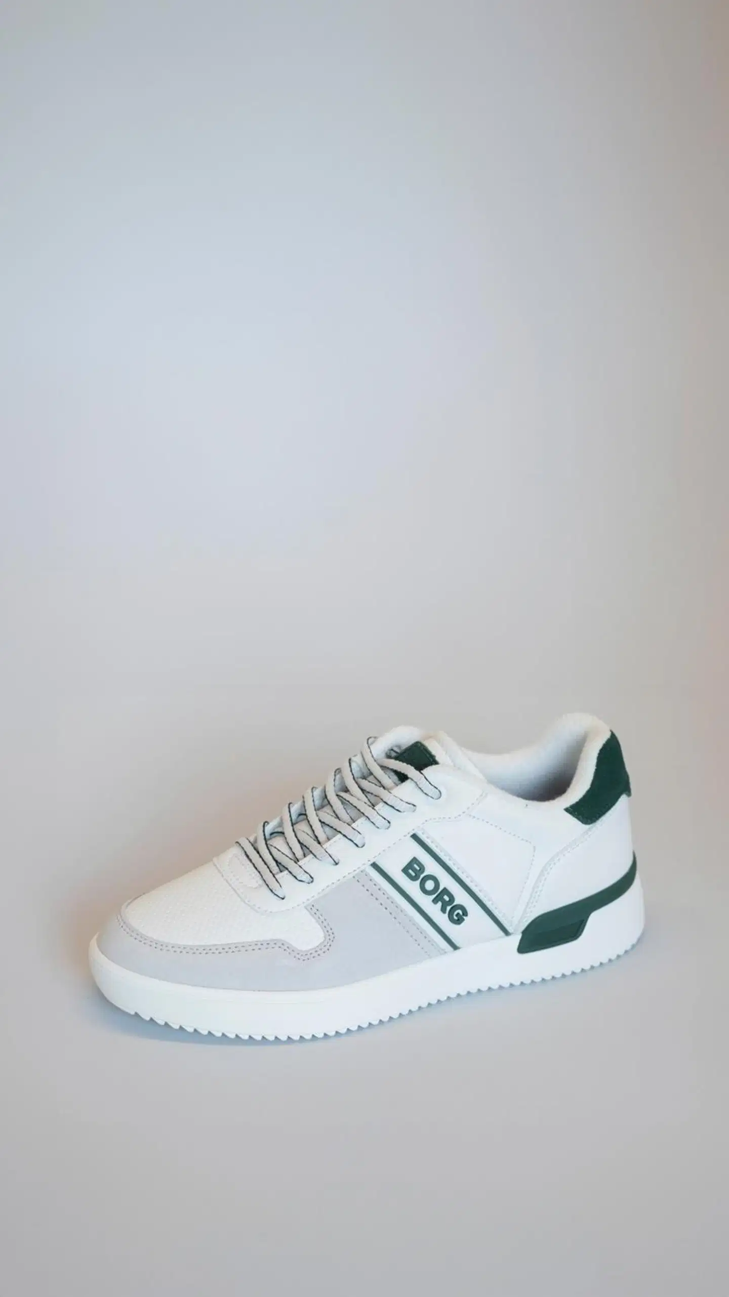 Björn Borg miesten vapaa-ajan tennari T2900 OTB WhtGrn - white/green