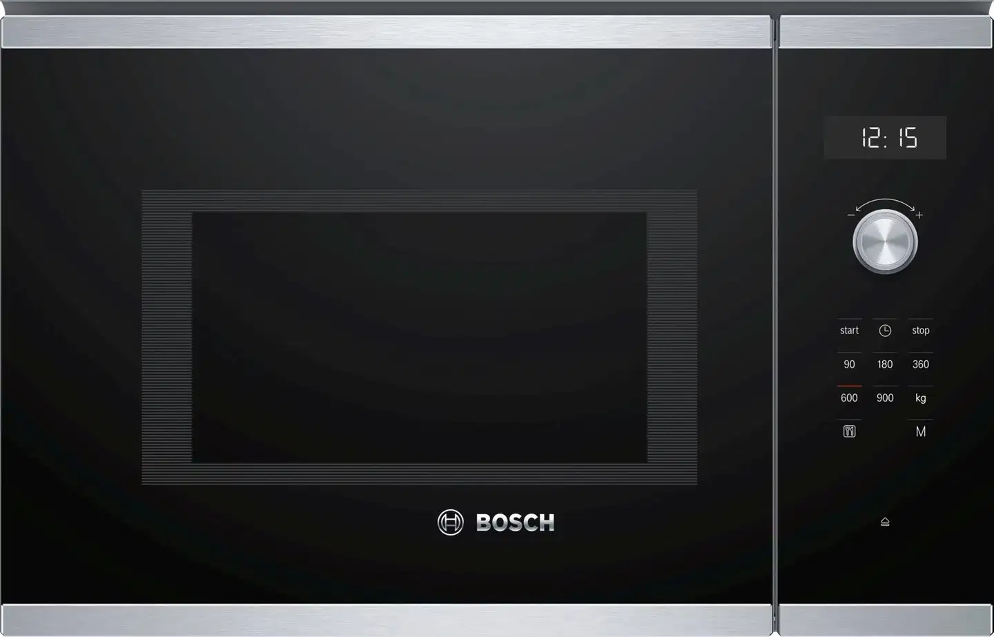 Bosch Serie 6 kalusteisiin sijoitettava mikroaaltouuni 59 x 38 cm teräs
