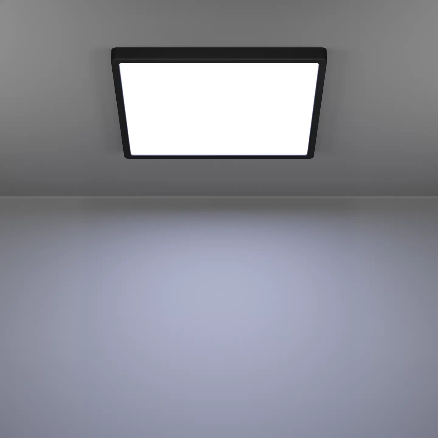 EGLO kattovalaisin Fueva 6 LED 17,5W CCT 39x39 cm musta - 5