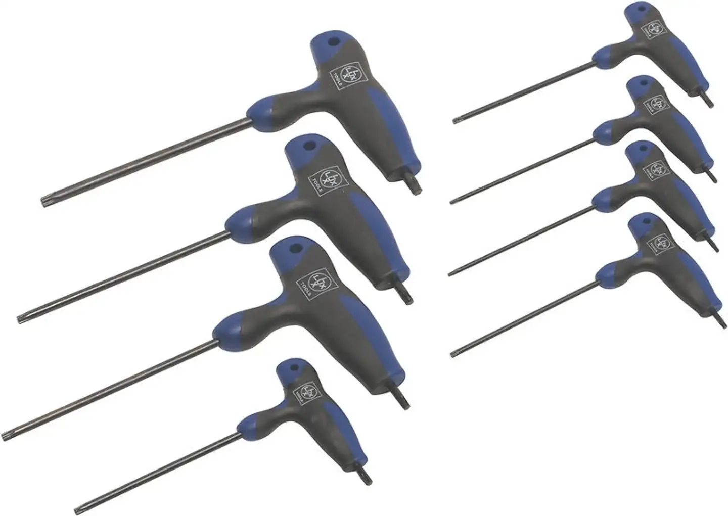 LUX-TOOLS torx avainsarja 8-osainen Classic