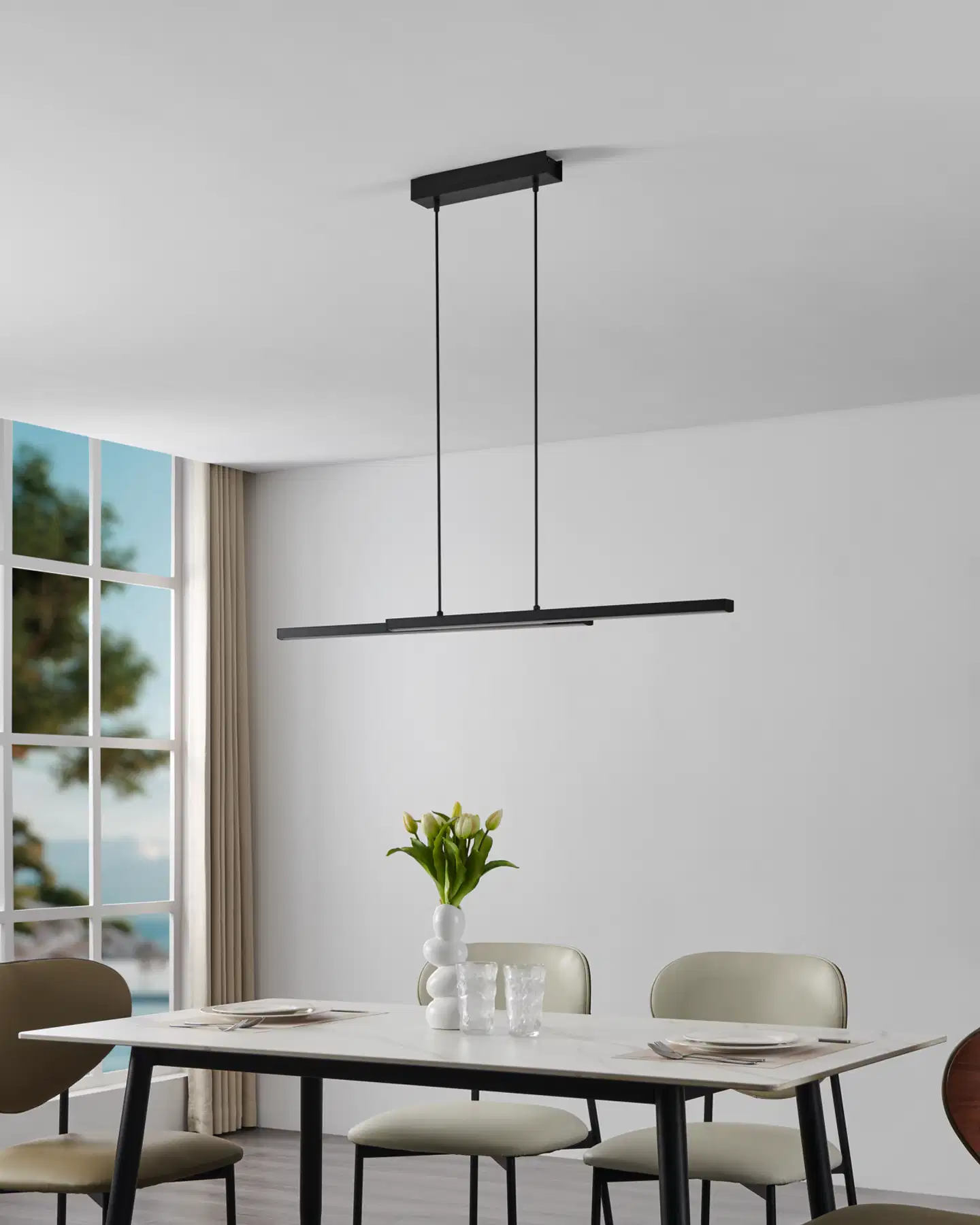 EGLO Riippuvalaisin connect.z Fraioli-Z led 105cm 2x16W musta - 10