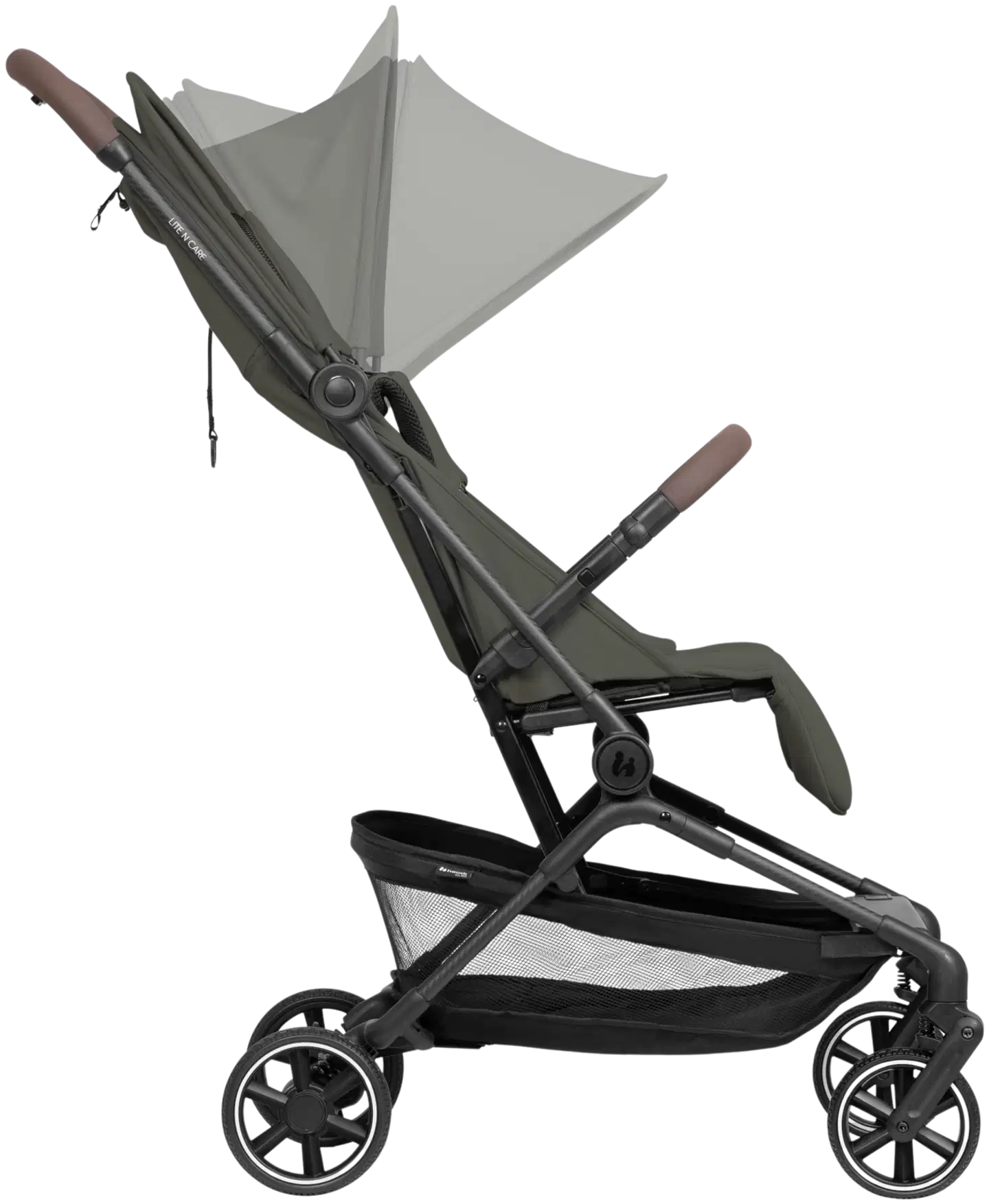 Hauck matkarattaat Lite N Care vihreä - 4