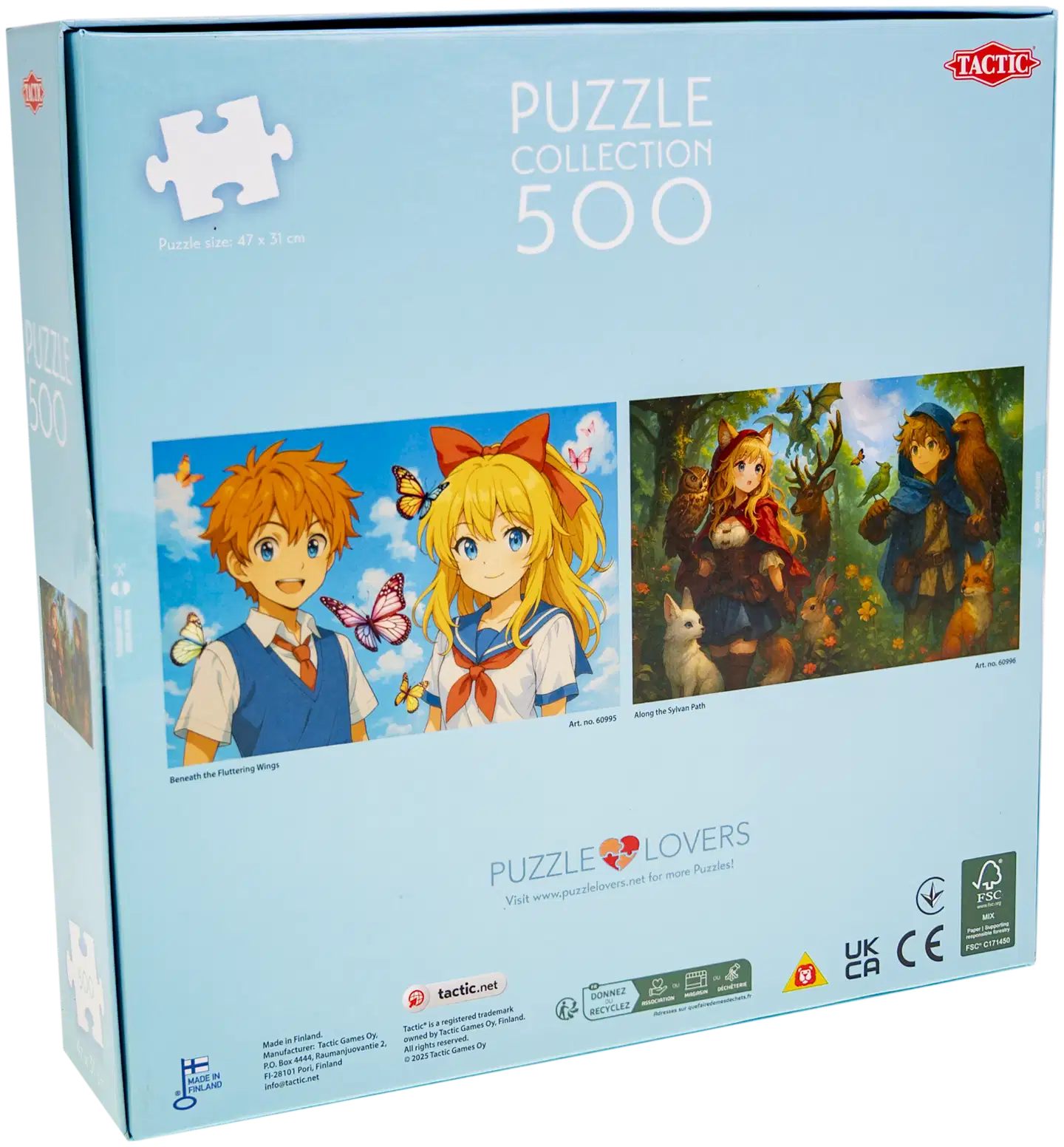 Tactic Palapeli Puzzle Lovers Along the Sylvan Path 500 palaa - 5