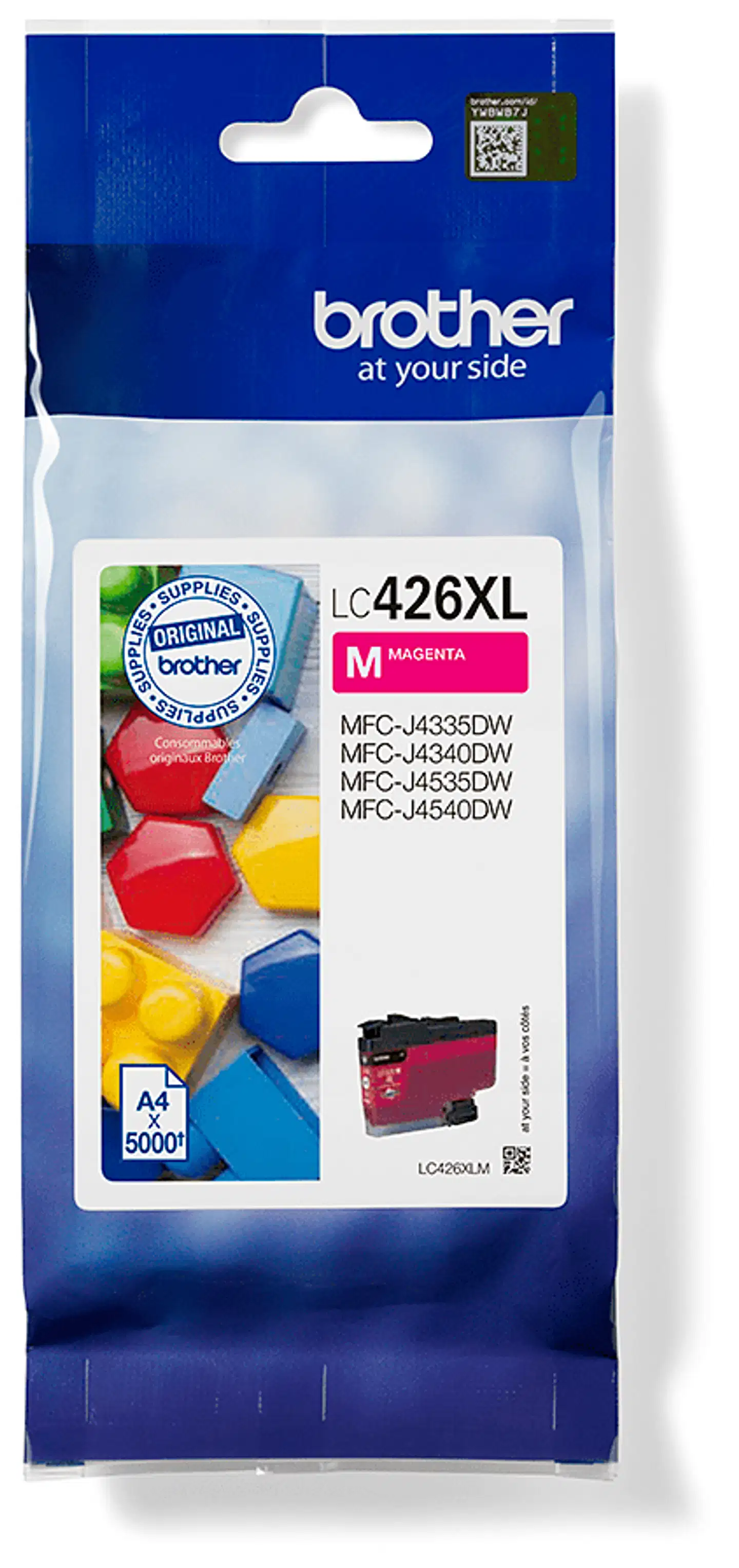 Brother mustepatruuna LC426XLM XL magenta - 1