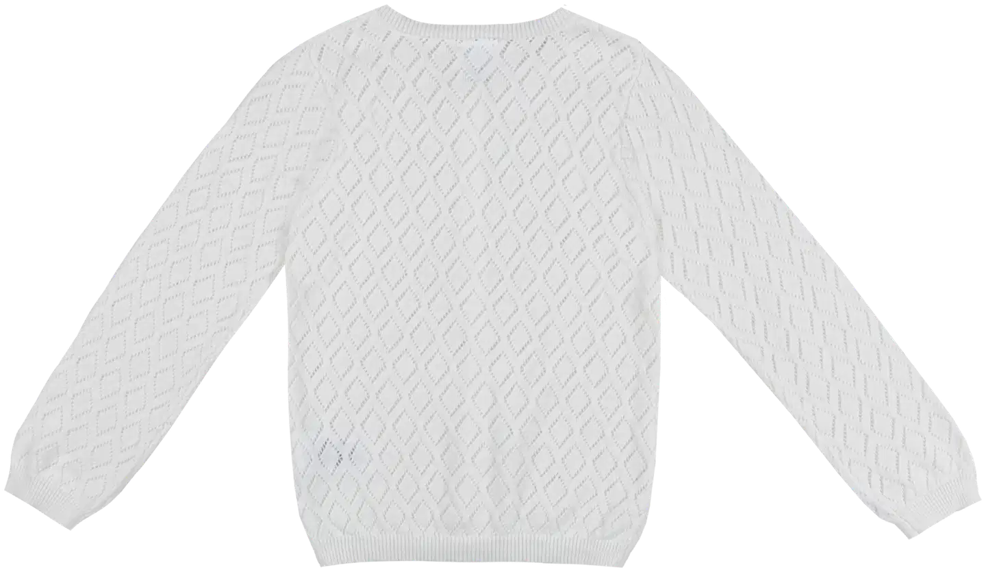 Ciraf lasten pitsineuletakki 25TC261642 - WHITE - 2