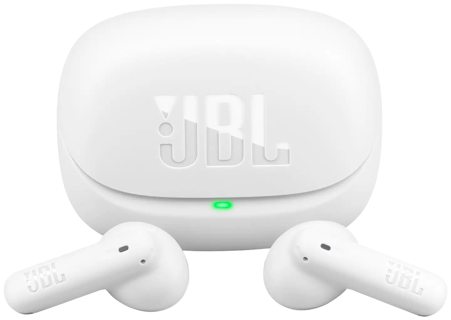 JBL langattomat vastamelunappikuulokkeet Vibe Beam 3, valkoinen - 1