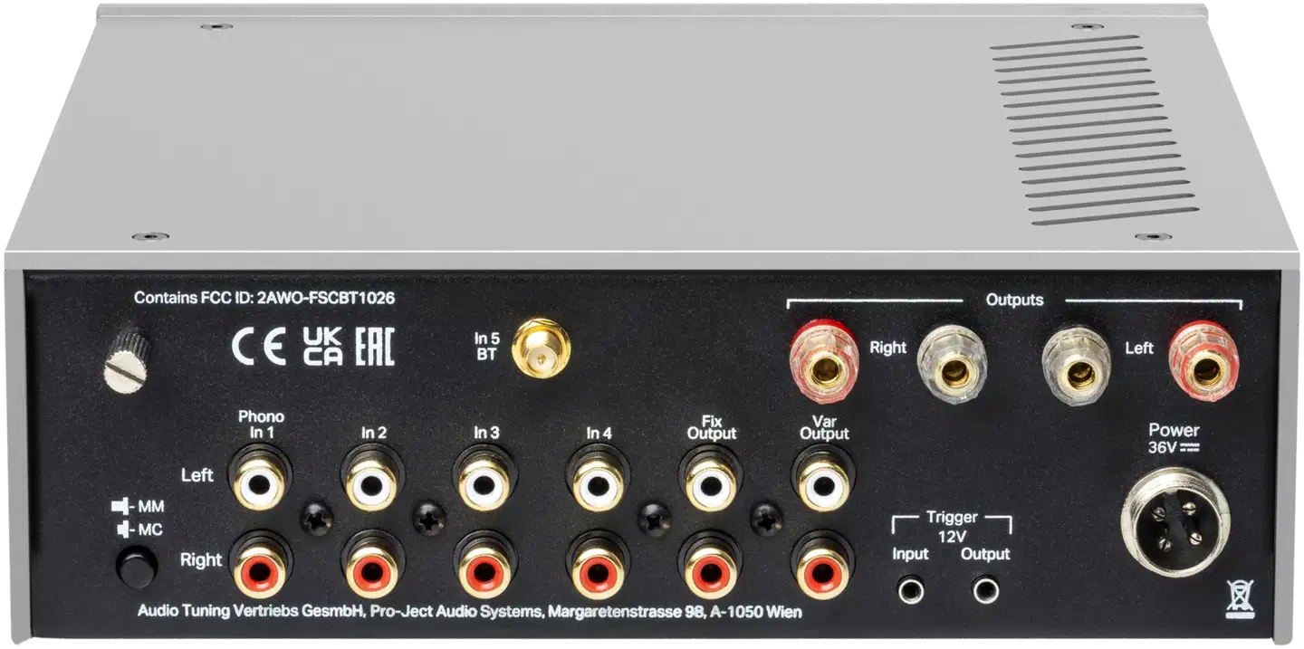 Pro-Ject Stereovahvistin Stereo Box DS3 hopea - 3