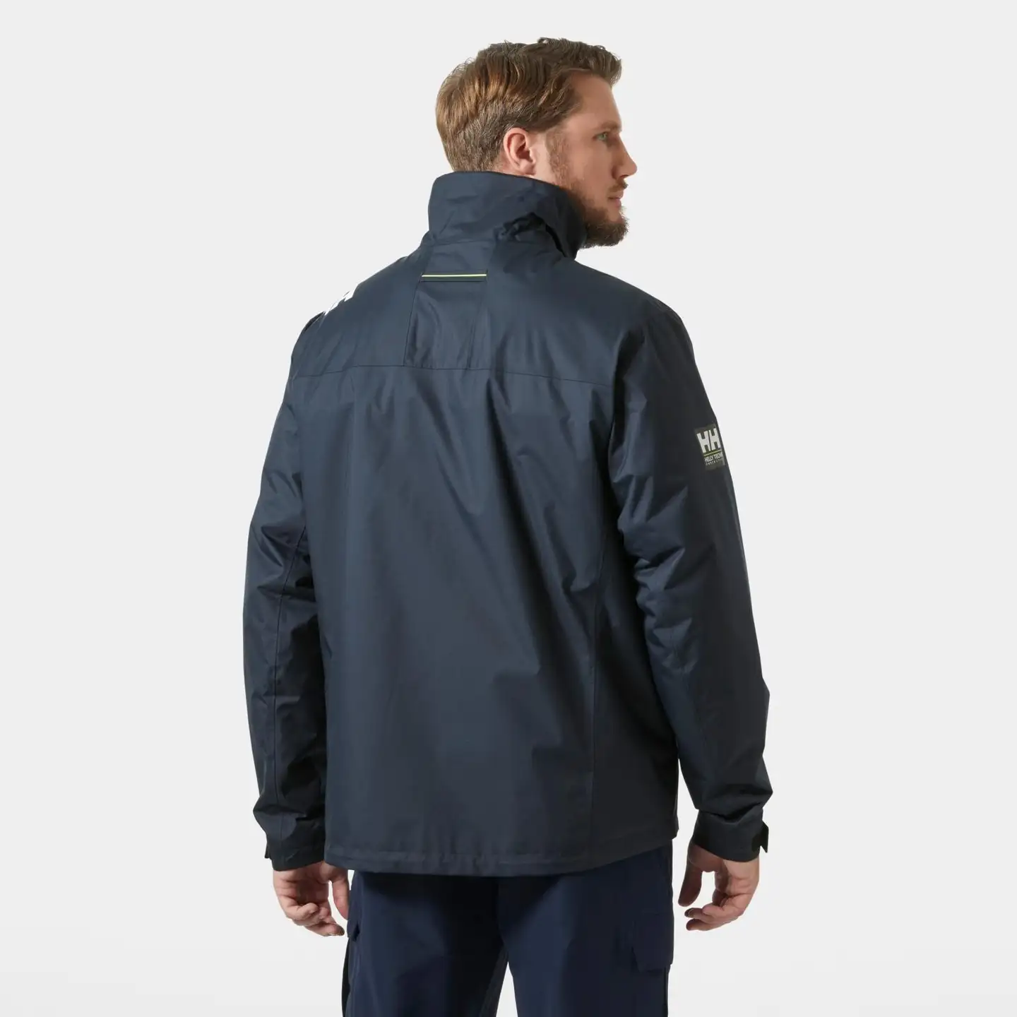Helly Hansen miesten ulkoilutakki Crew Hooded Pile 34526 - Navy - 4