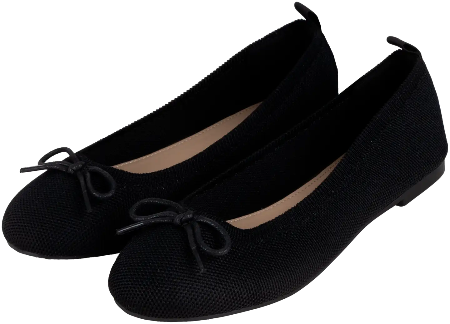 WKLY. naisten ballerinat Jasmine - BLACK - 1
